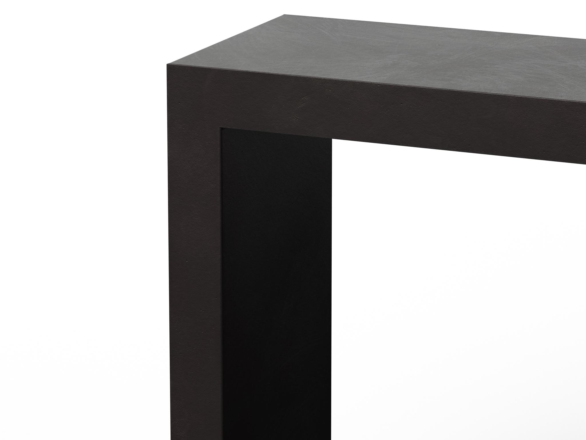 Urbia Outdoor Mixx Lava Concrete Rectangular Console Table