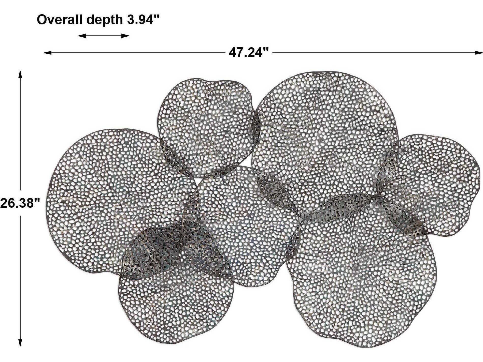 Uttermost Ripley Bronze / Gold Metal Wall Art