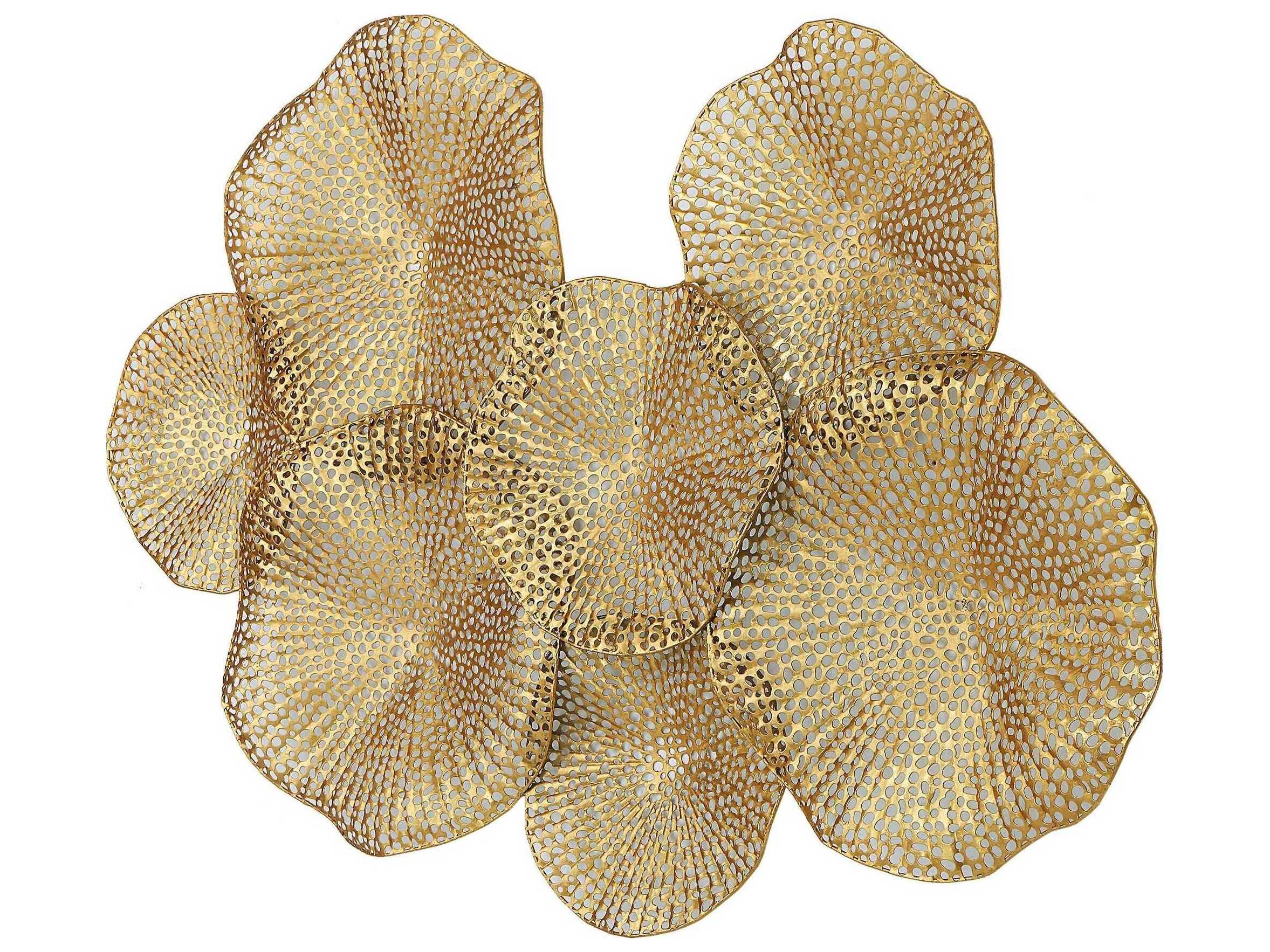 Uttermost Ripley Antiqued Gold Metal Wall Art