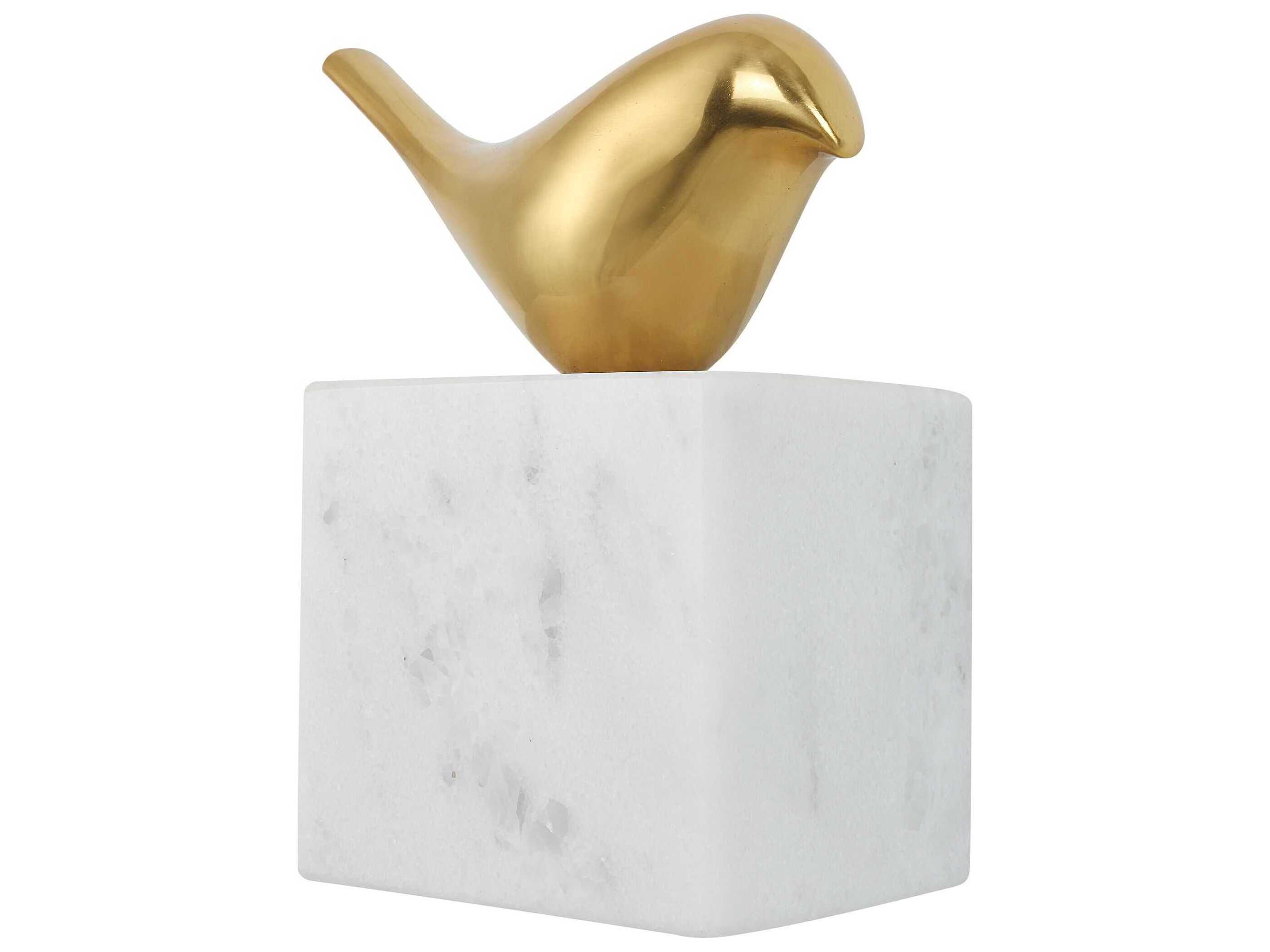 Uttermost Solid Brass Flying Solo Bird 3D Wall Art