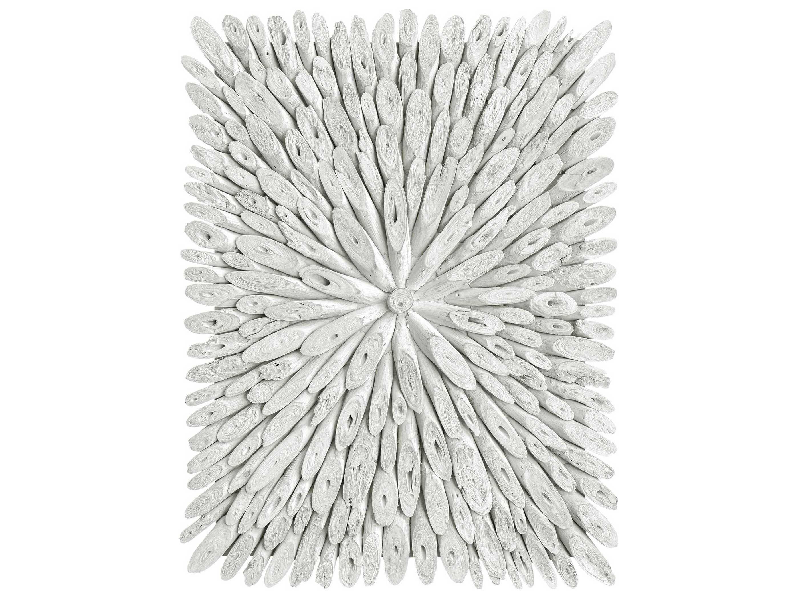 Uttermost Bahama White Washed Wood Wall Art