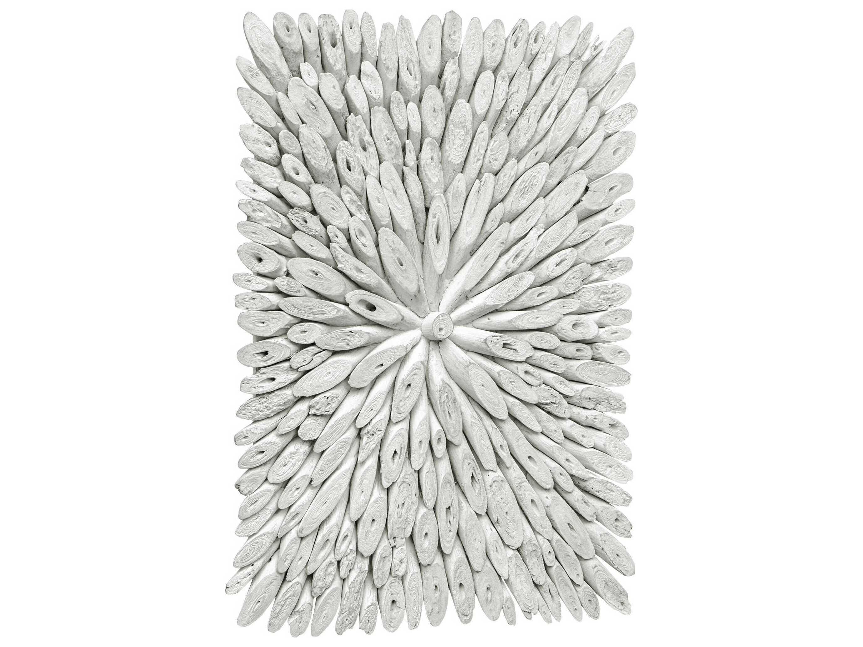 Uttermost Bahama White Washed Wood Wall Art