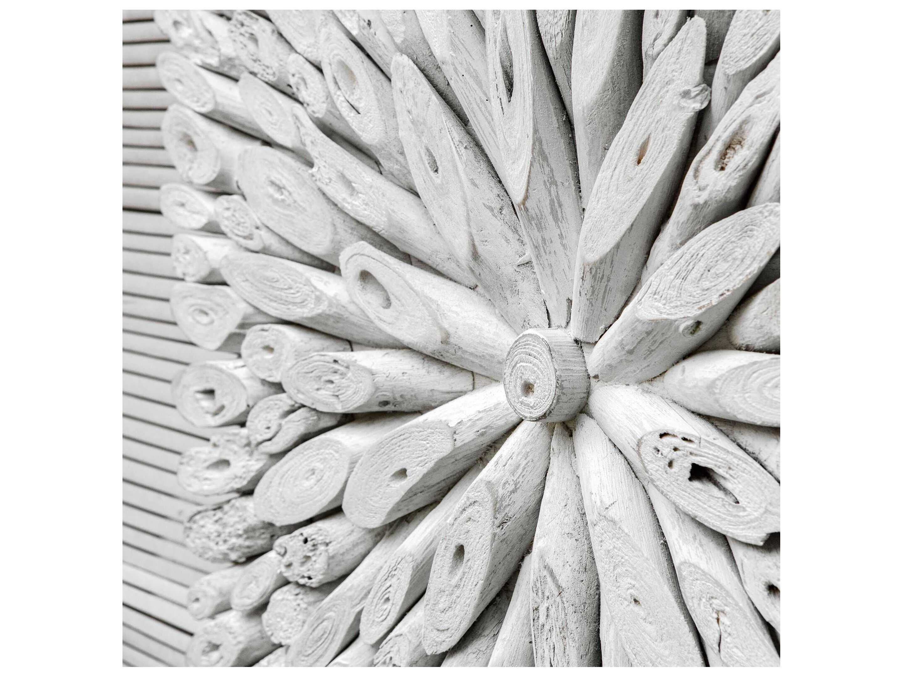 Uttermost Bahama White Washed Wood Wall Art