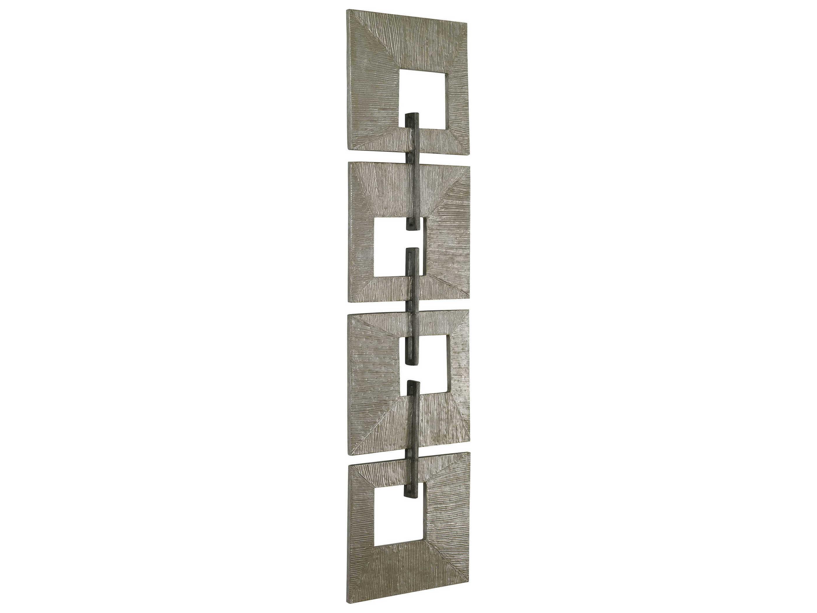 Uttermost Linked Champagne Metal Wall Art