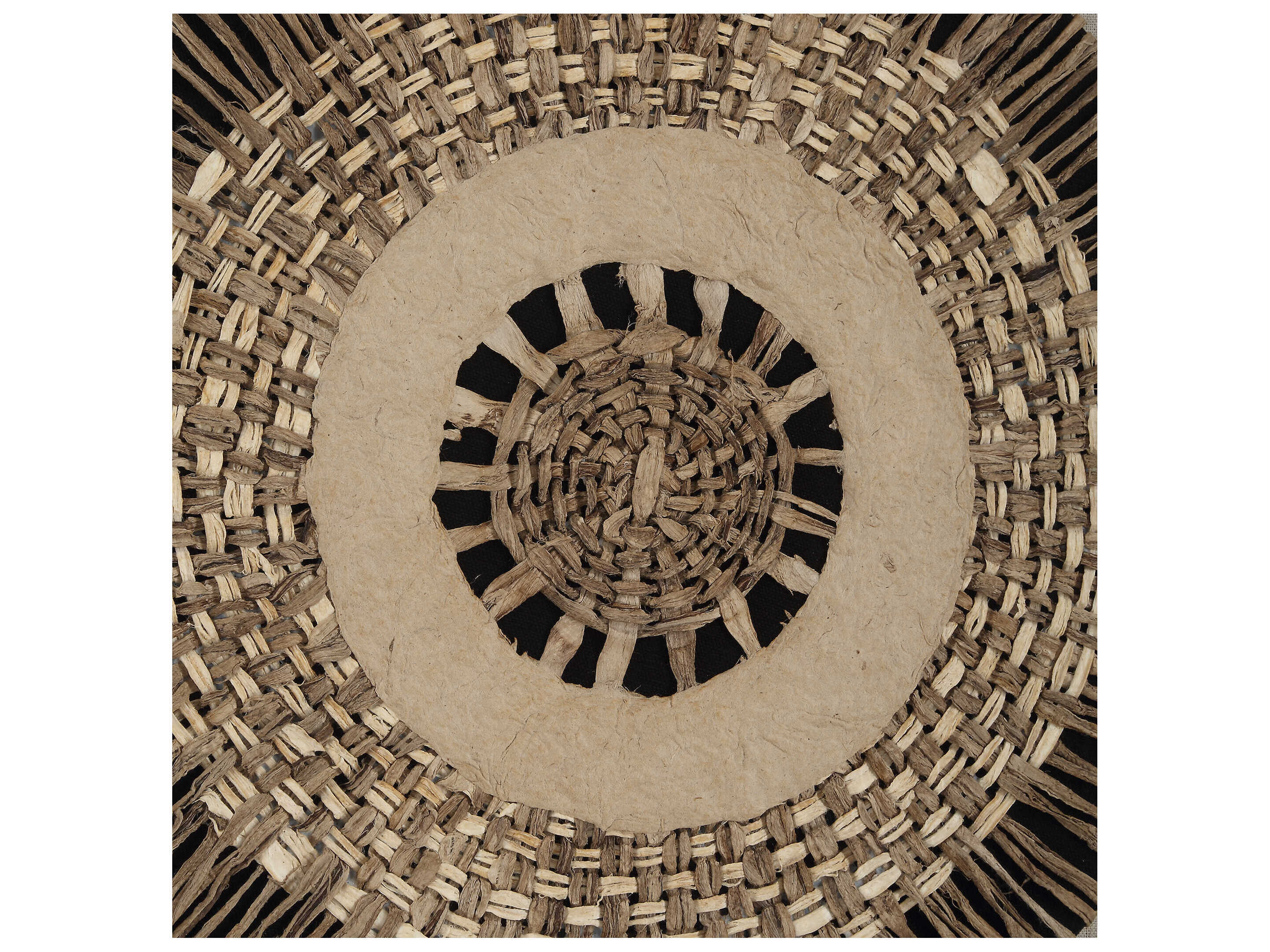 Uttermost Intertwine Knit Paper Shadow Box Set of 2