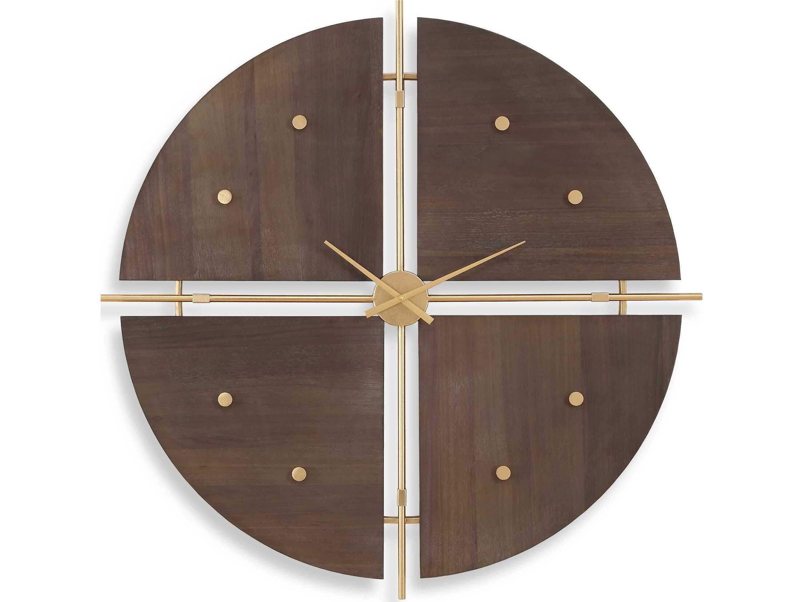 Uttermost Walnut Elegance Wall Clock