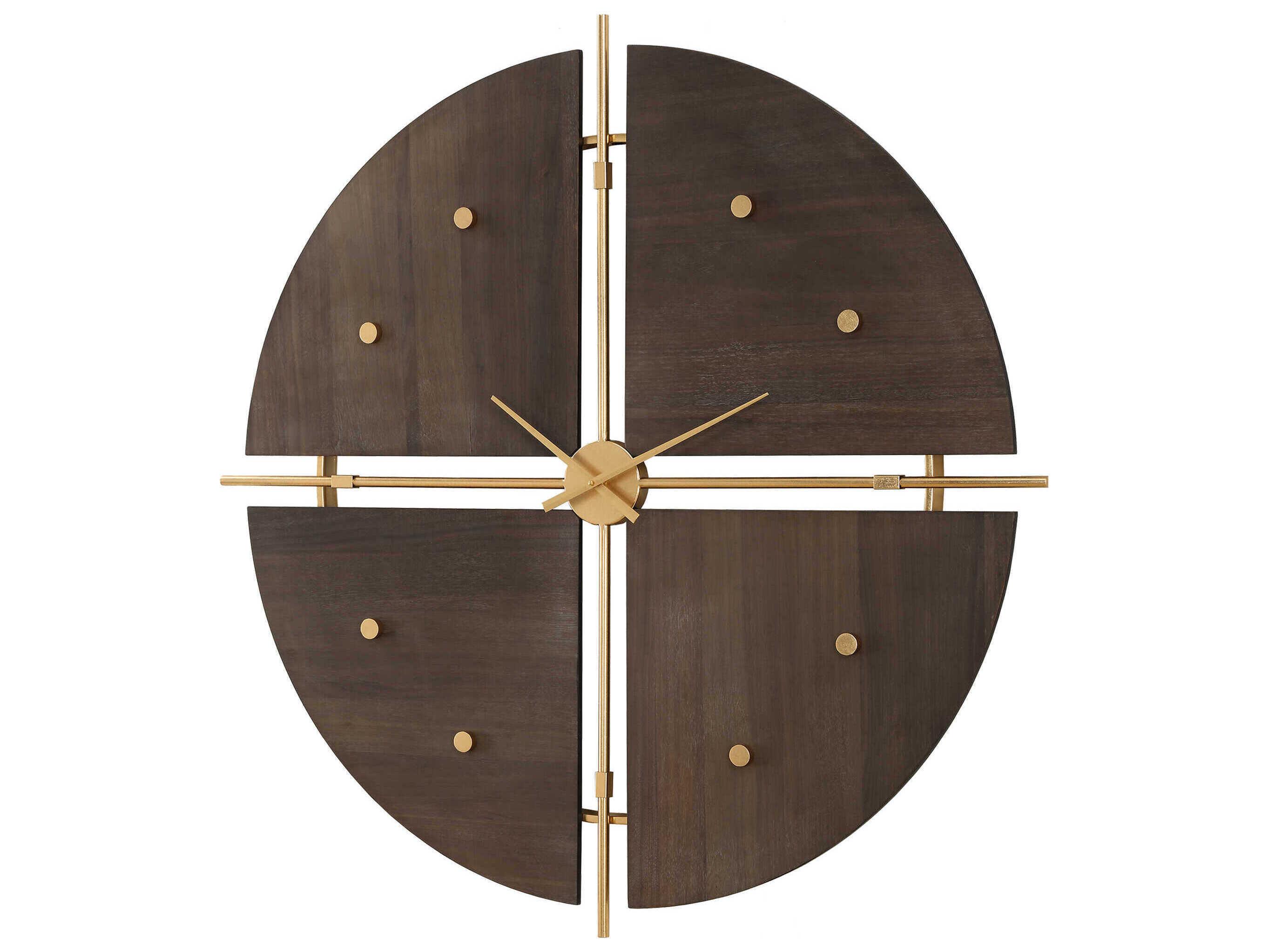Uttermost Walnut Elegance Wall Clock