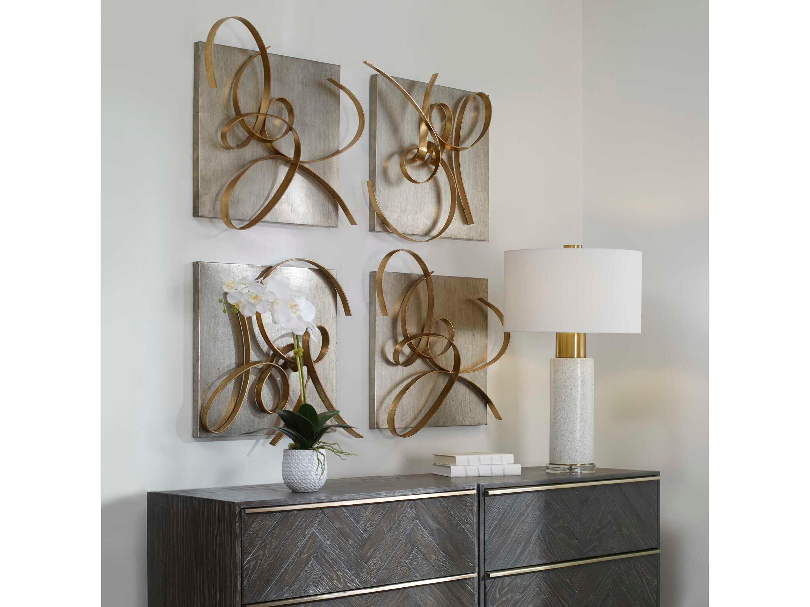 Uttermost Harmony Metal 2 Piece Wall Art