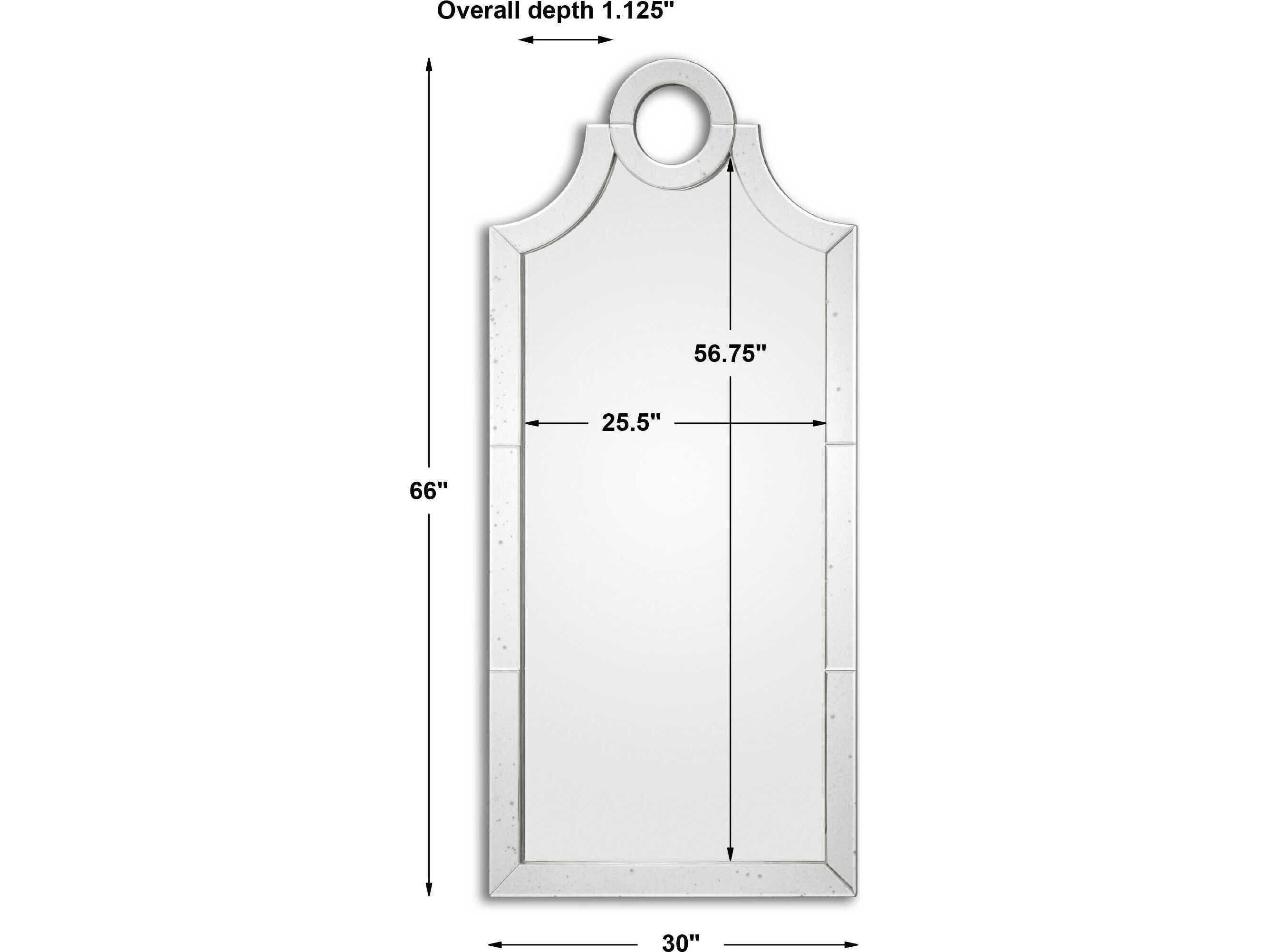 Uttermost Acacius Arched Wall Mirror