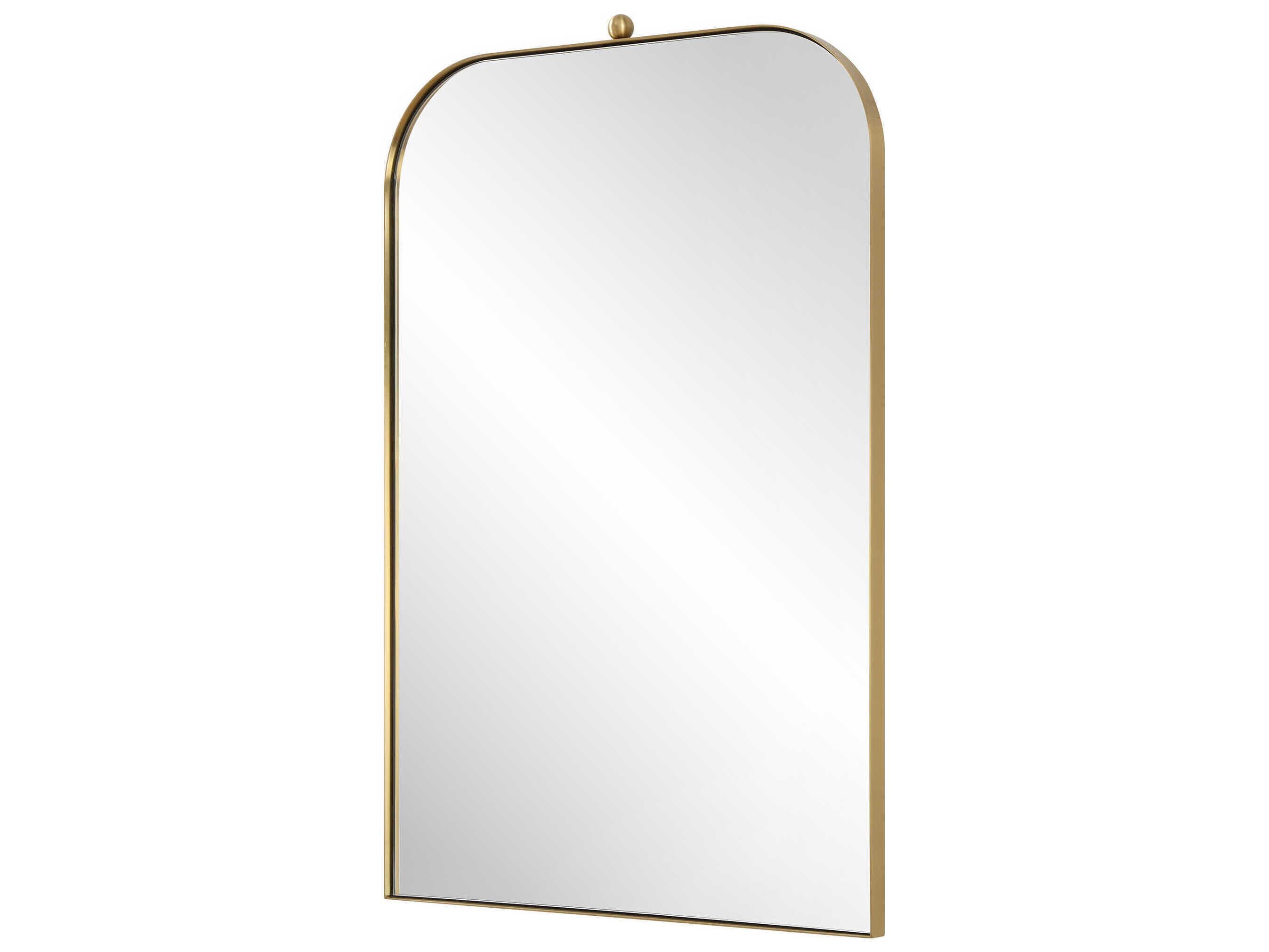 Uttermost Cassidy Brass Plated Wall Mirror