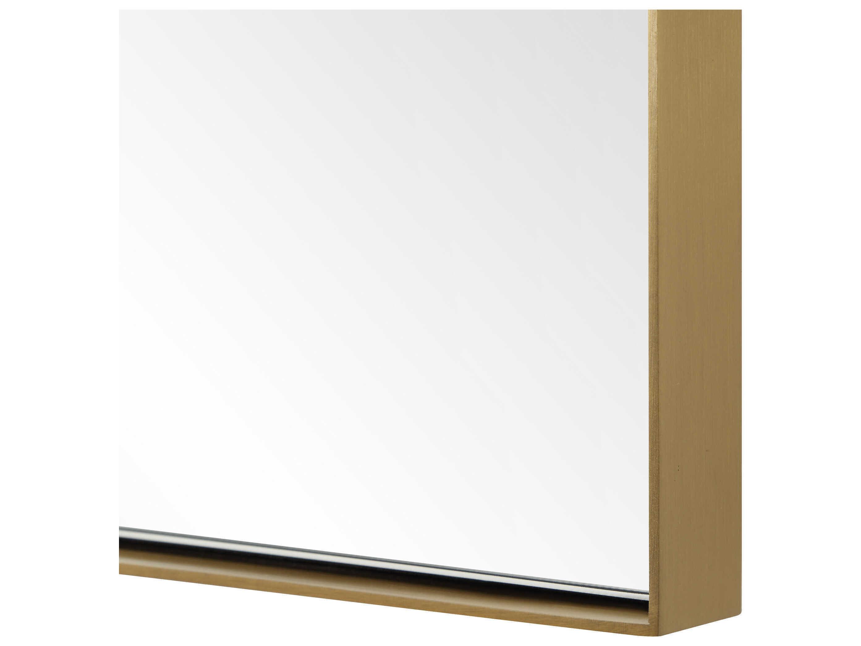 Uttermost Cassidy Brass Plated Wall Mirror
