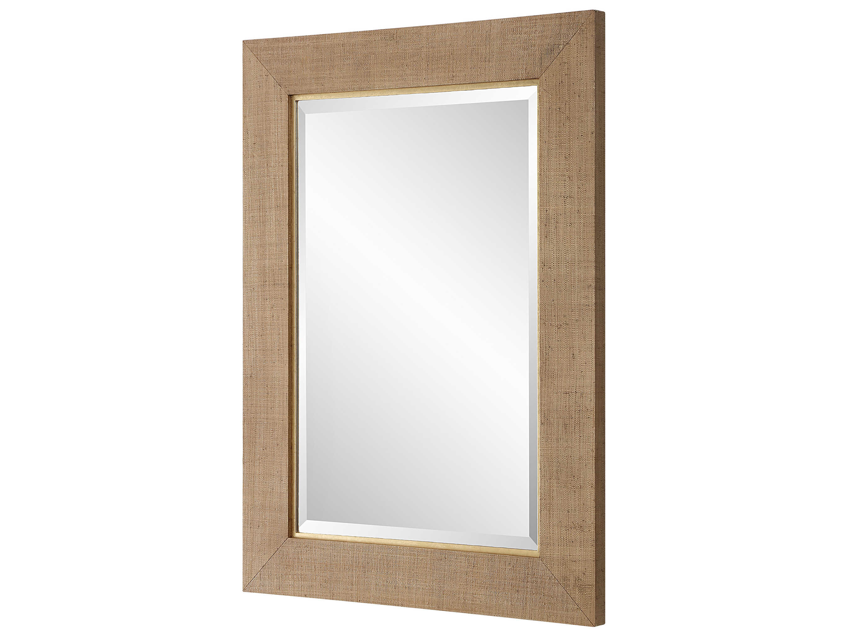 Uttermost Bungalow Natural Rectangular Wall Mirror