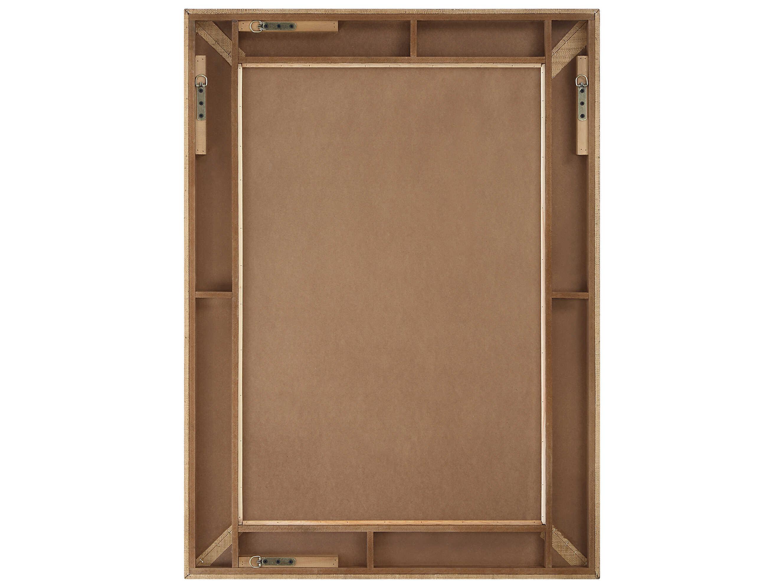 Uttermost Bungalow Natural Rectangular Wall Mirror