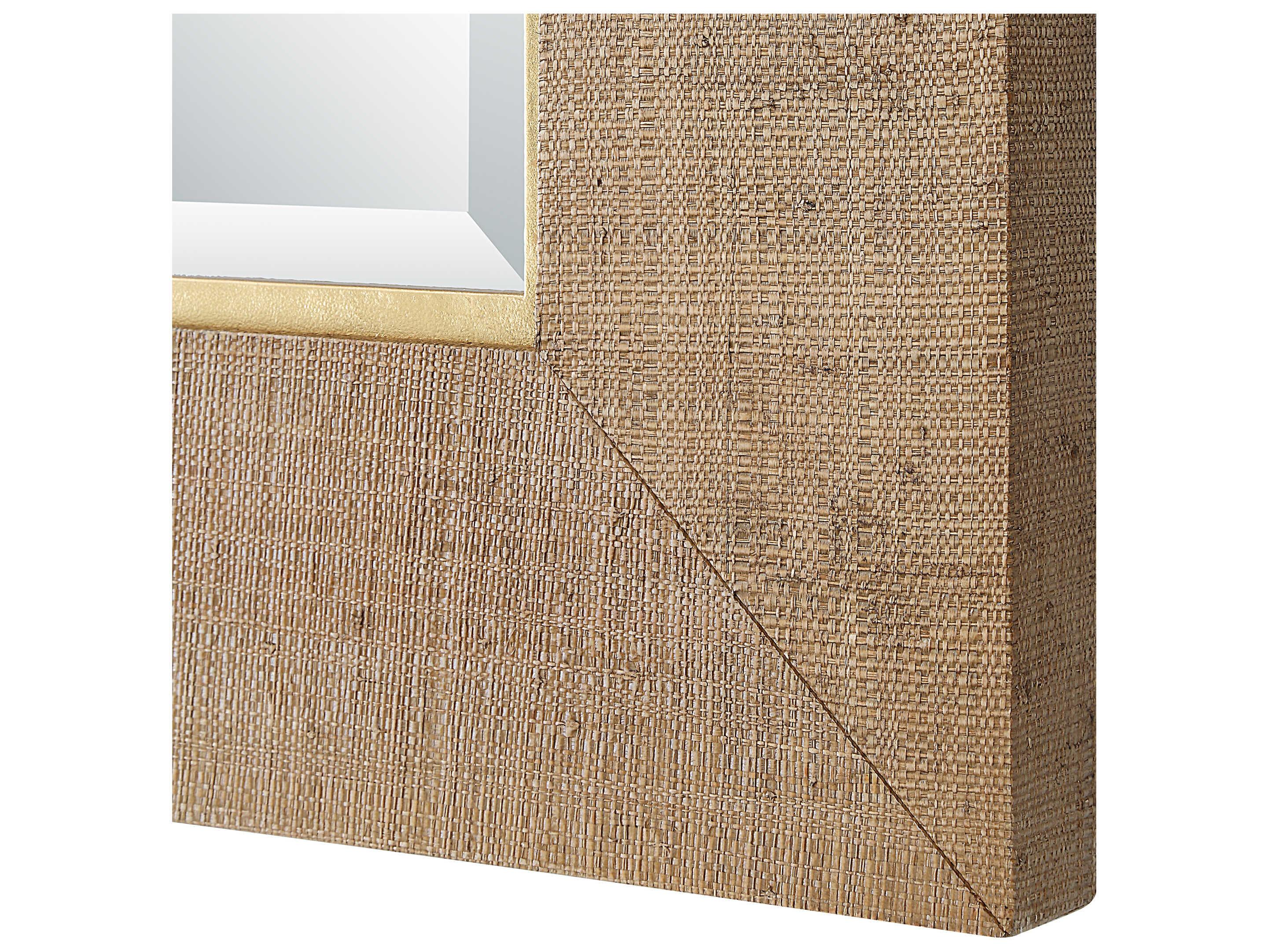 Uttermost Bungalow Natural Rectangular Wall Mirror