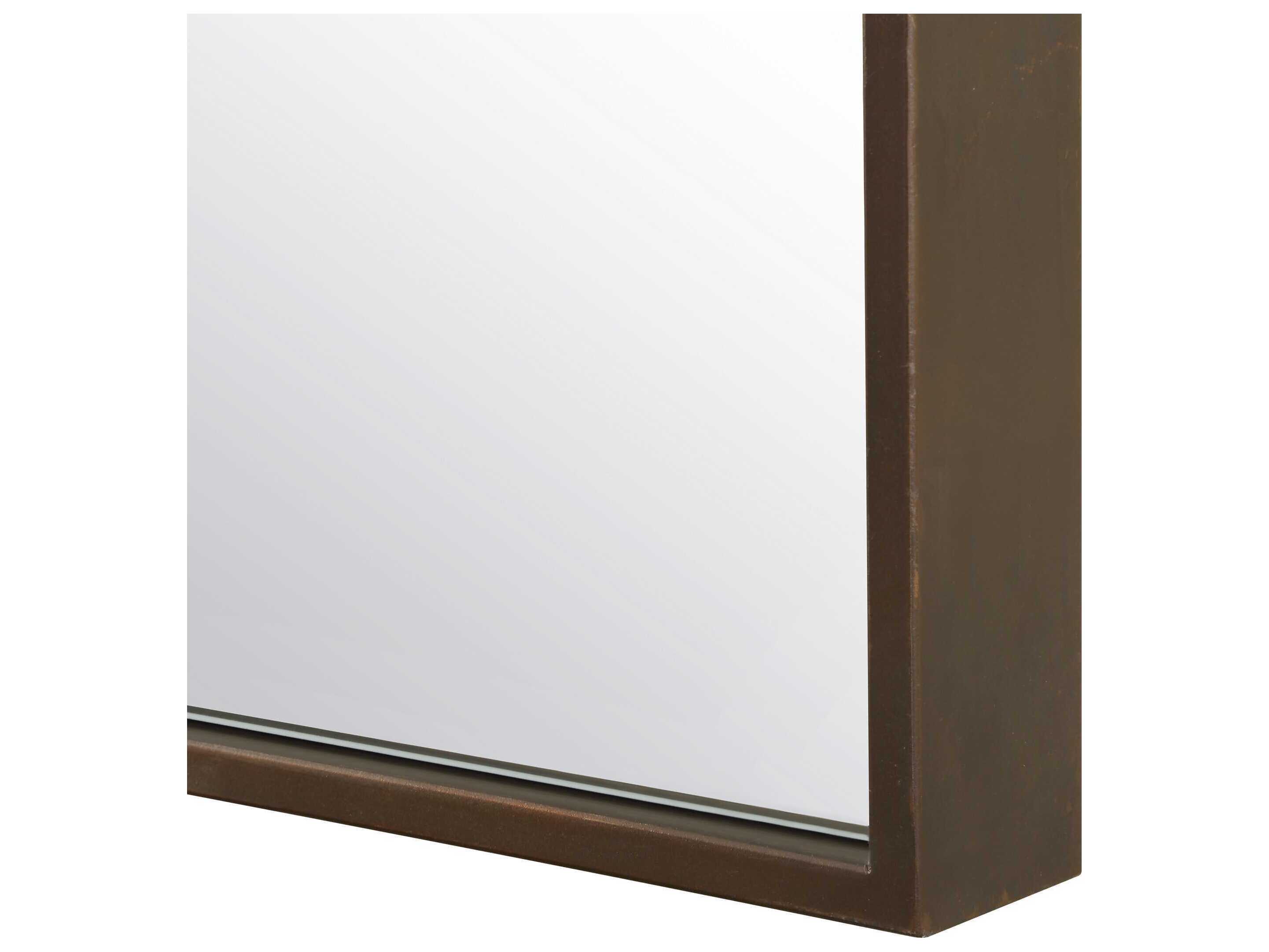 Uttermost Patterson Bronze Rectangular Dressing Mirror