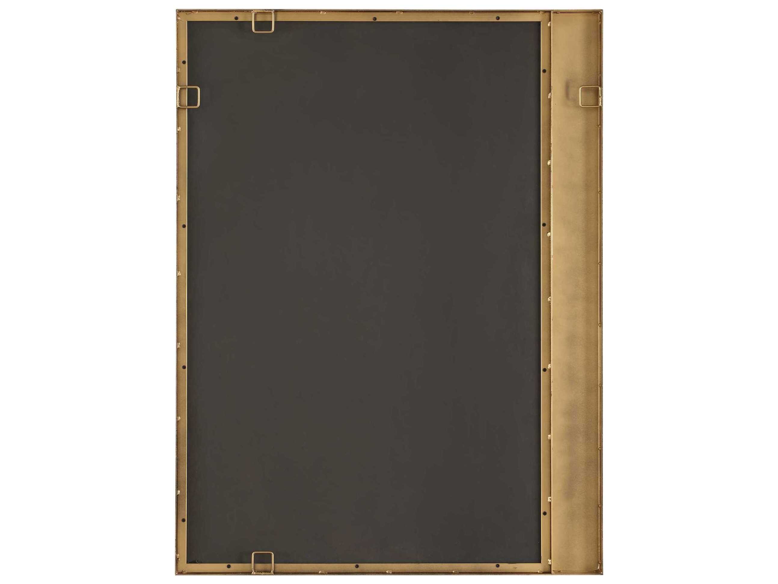 Uttermost Hanover Golden Bronze Rectangular Wall Mirror