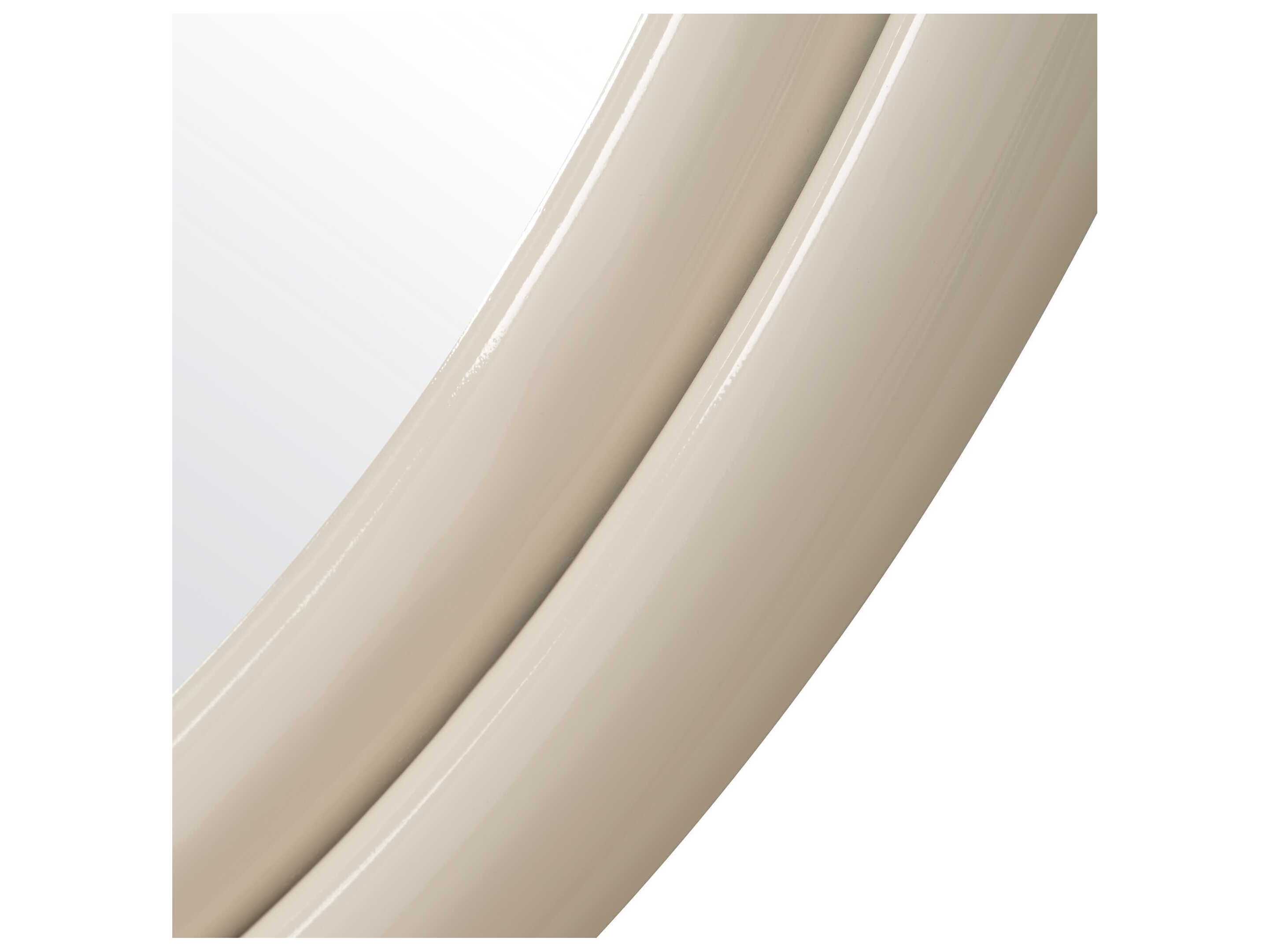 Uttermost Florian Warm White Round Wall Mirror