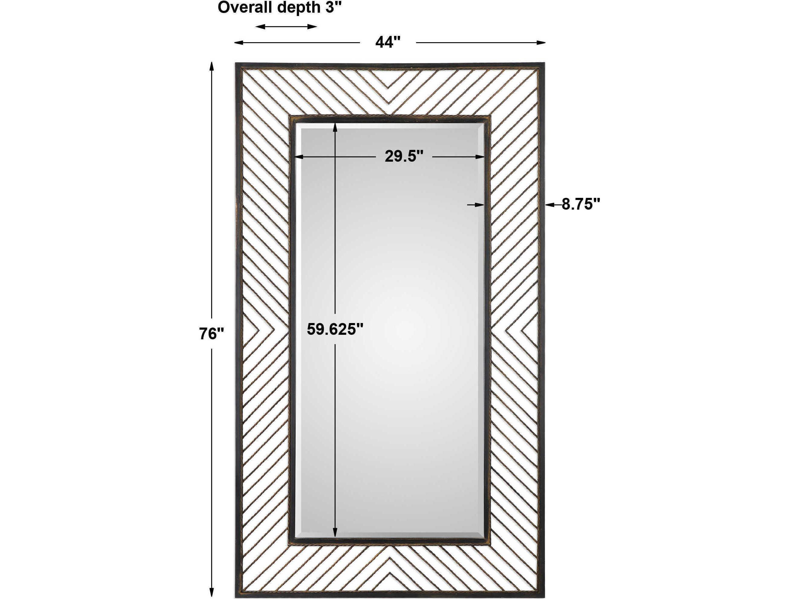 Uttermost Karel Floor Mirror Wall