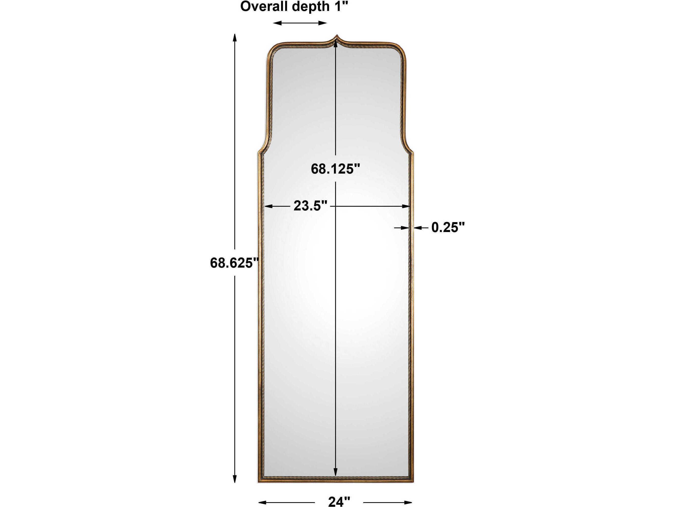 Uttermost Adelasia Floor Mirror Wall
