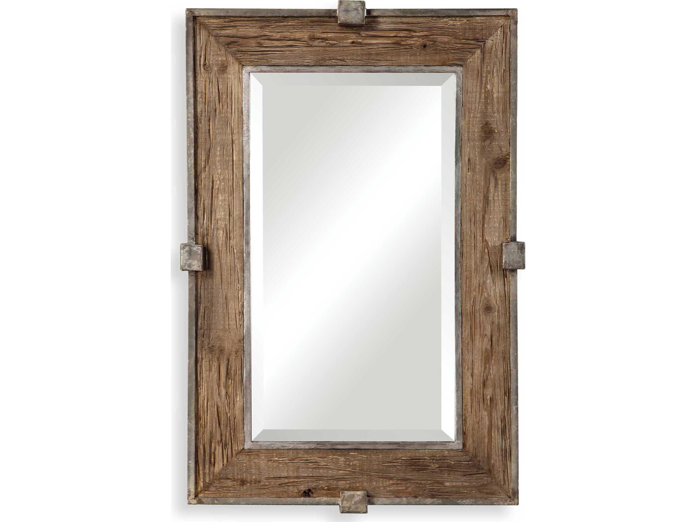 Uttermost Siringo Natural Rectangular Wall Mirror