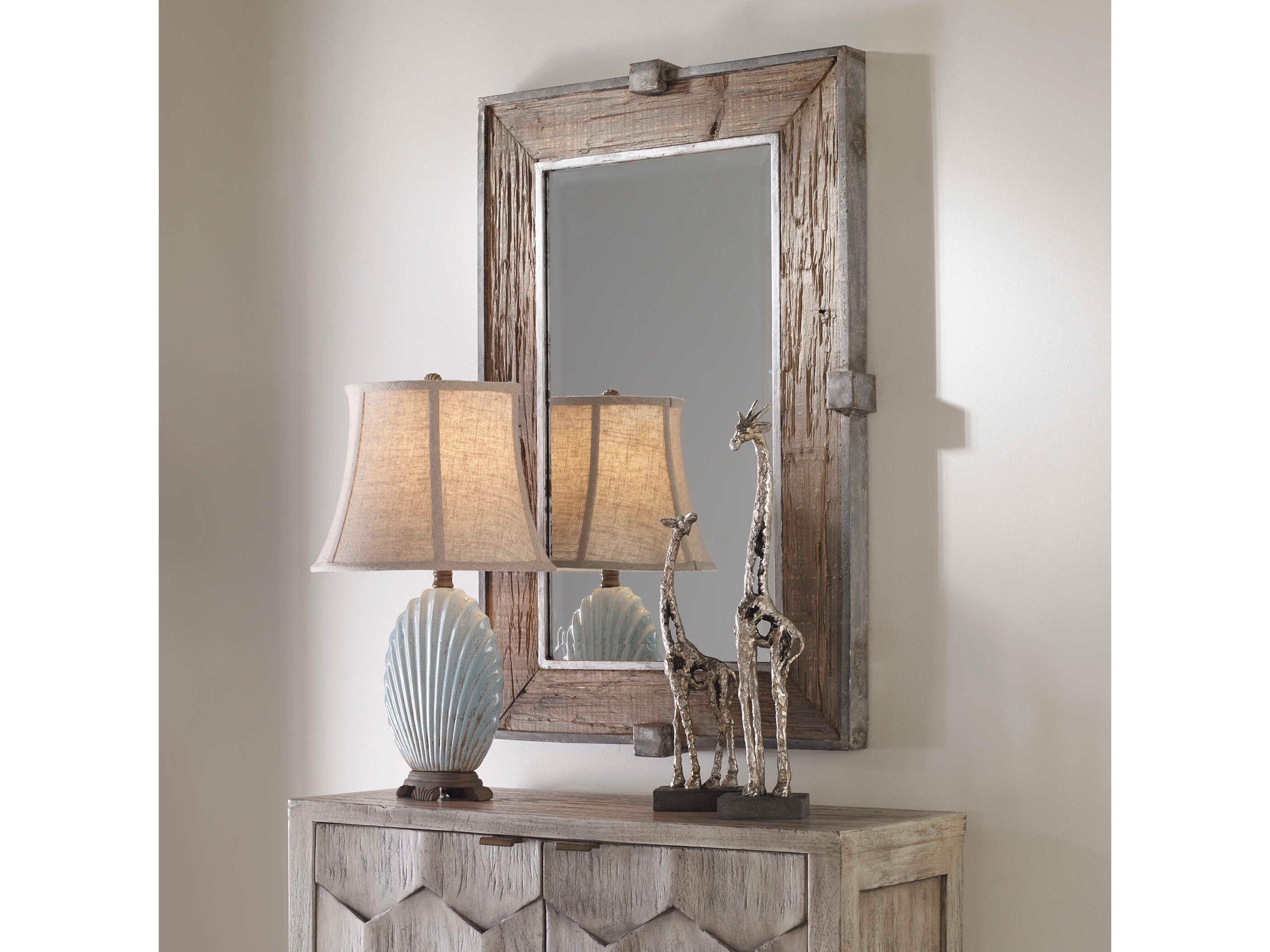 Uttermost Siringo Natural Rectangular Wall Mirror