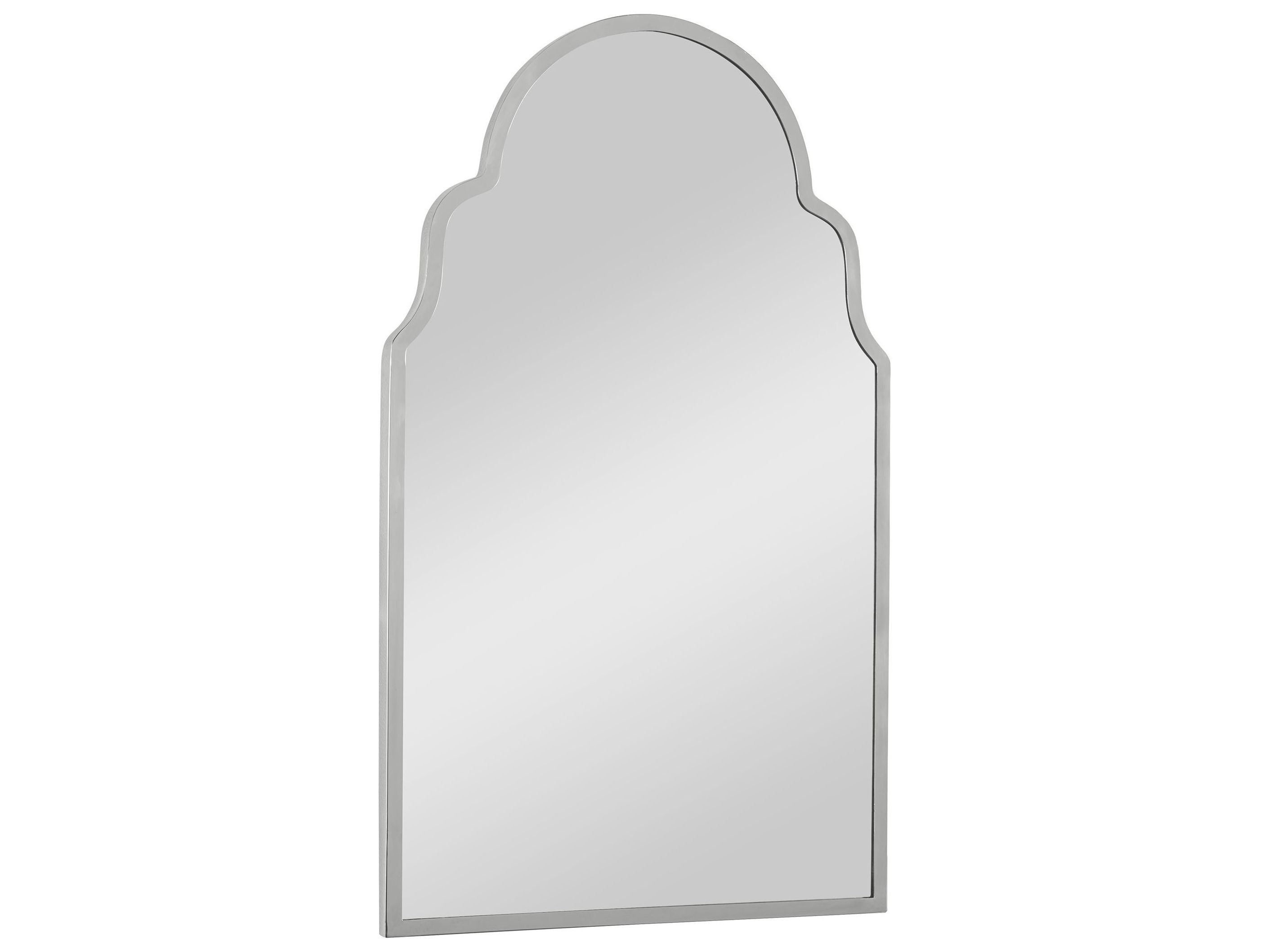 Uttermost Brayden Polished Nickel Wall Mirror