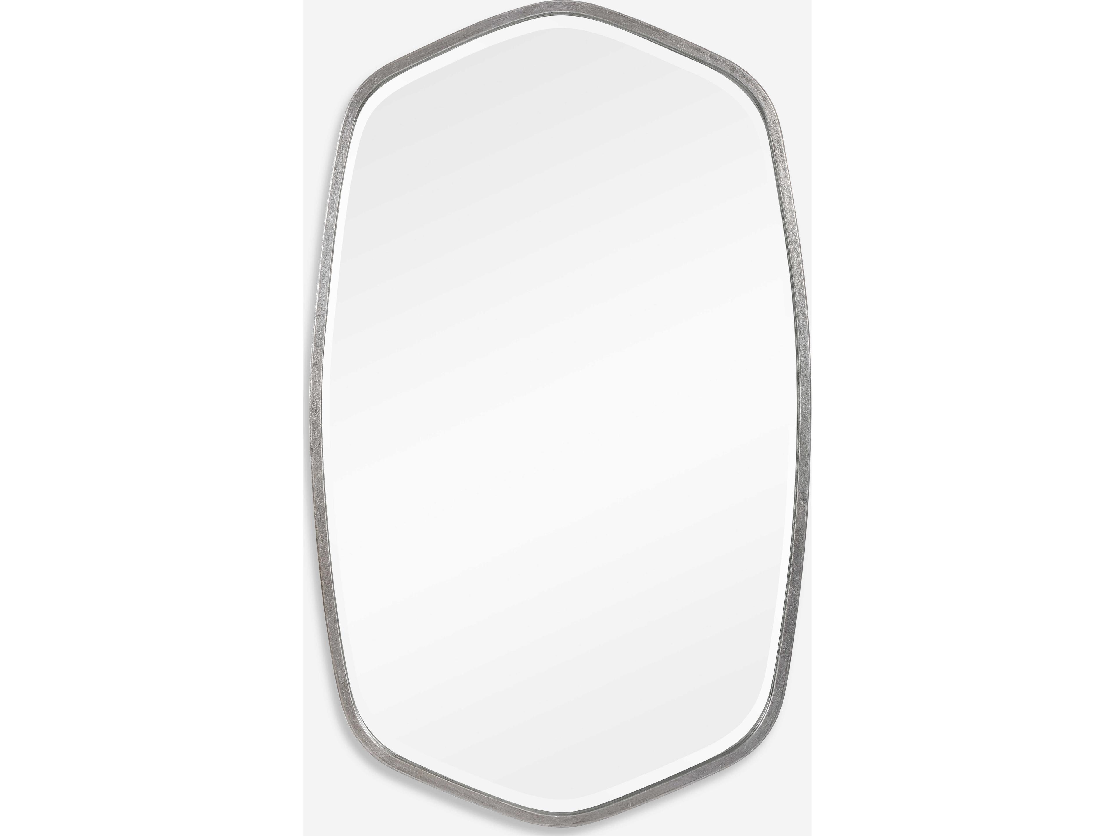 Uttermost Duronia Brushed Silver Wall Mirror