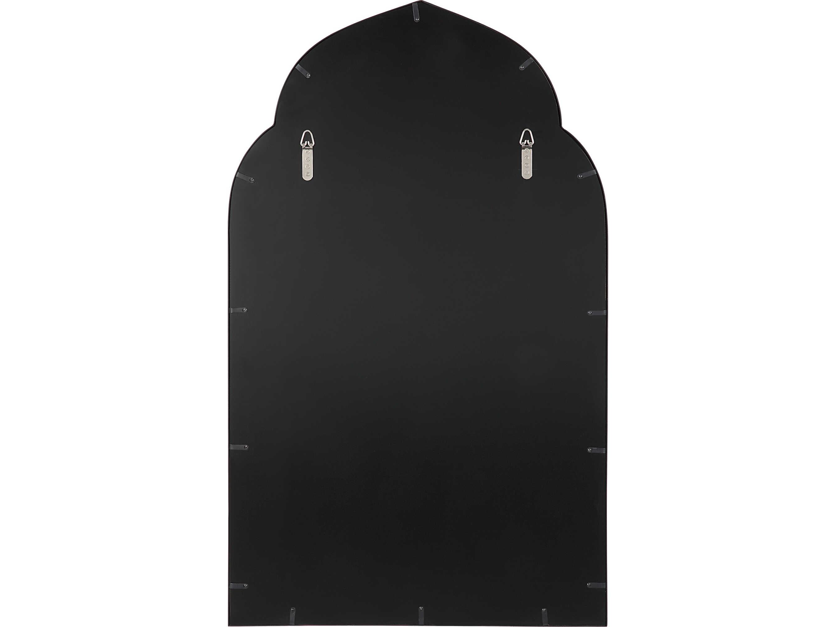Uttermost Kenitra Matte Black Wall Mirror