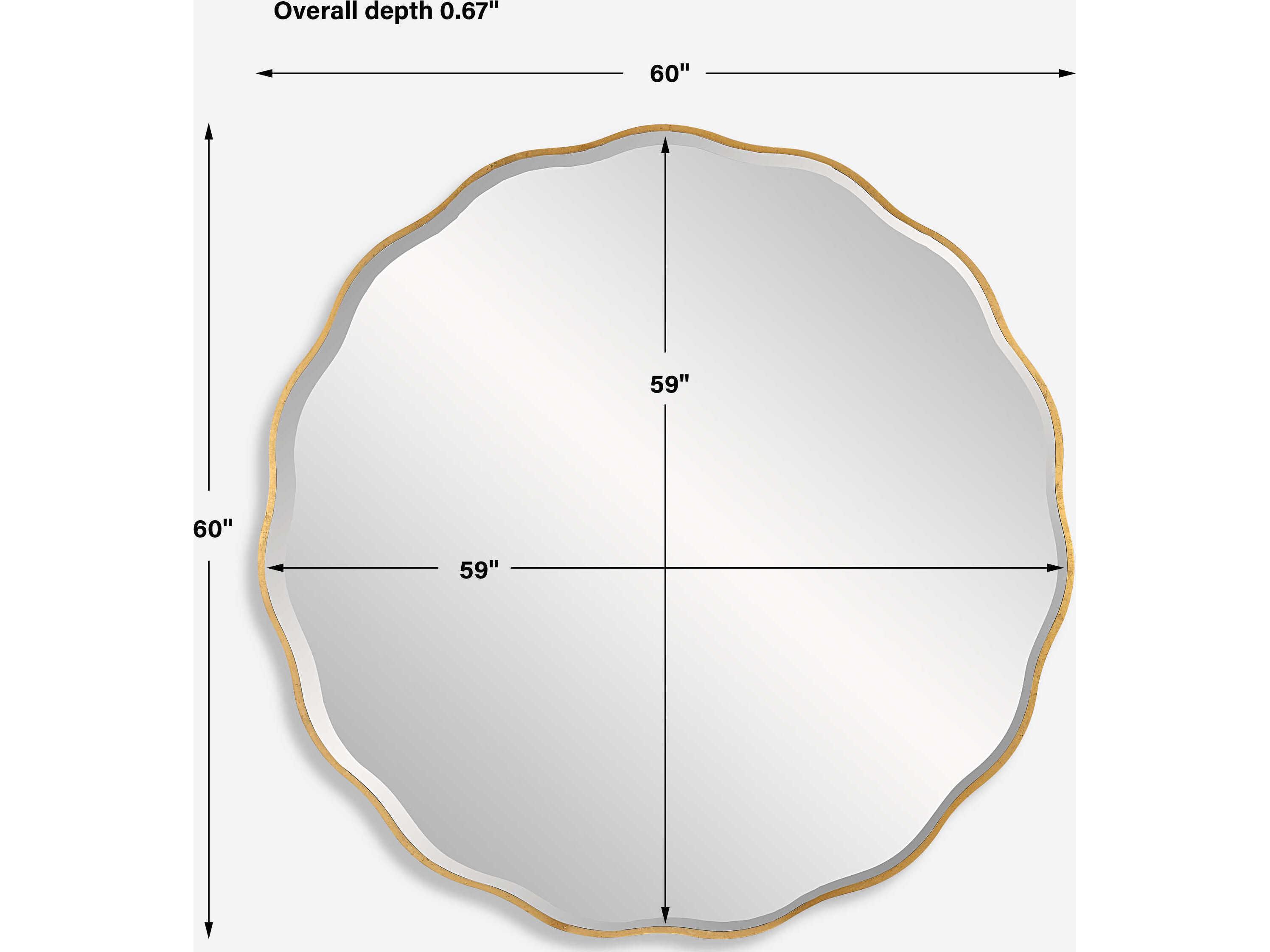 Uttermost Aneta Round Wall Mirror