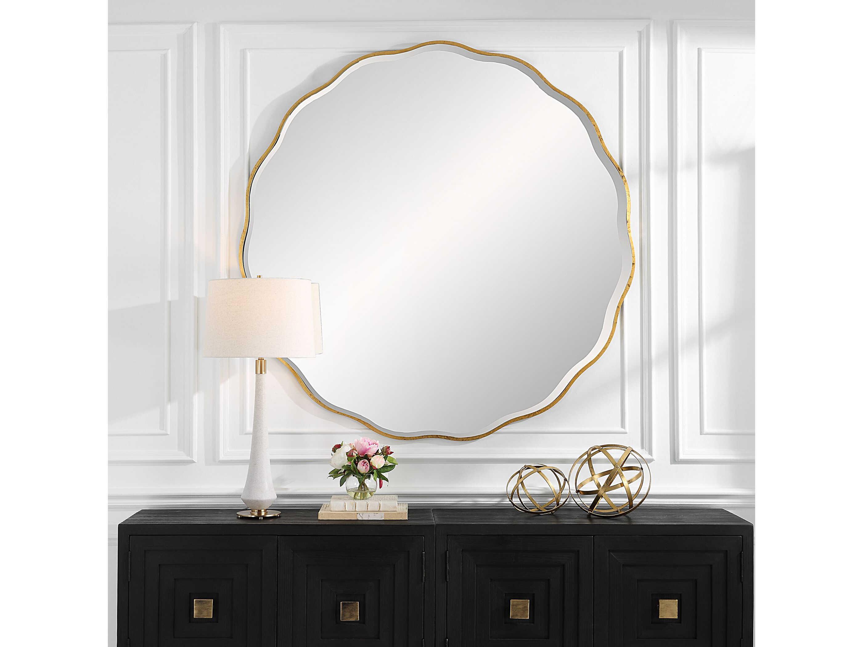 Uttermost Aneta Round Wall Mirror