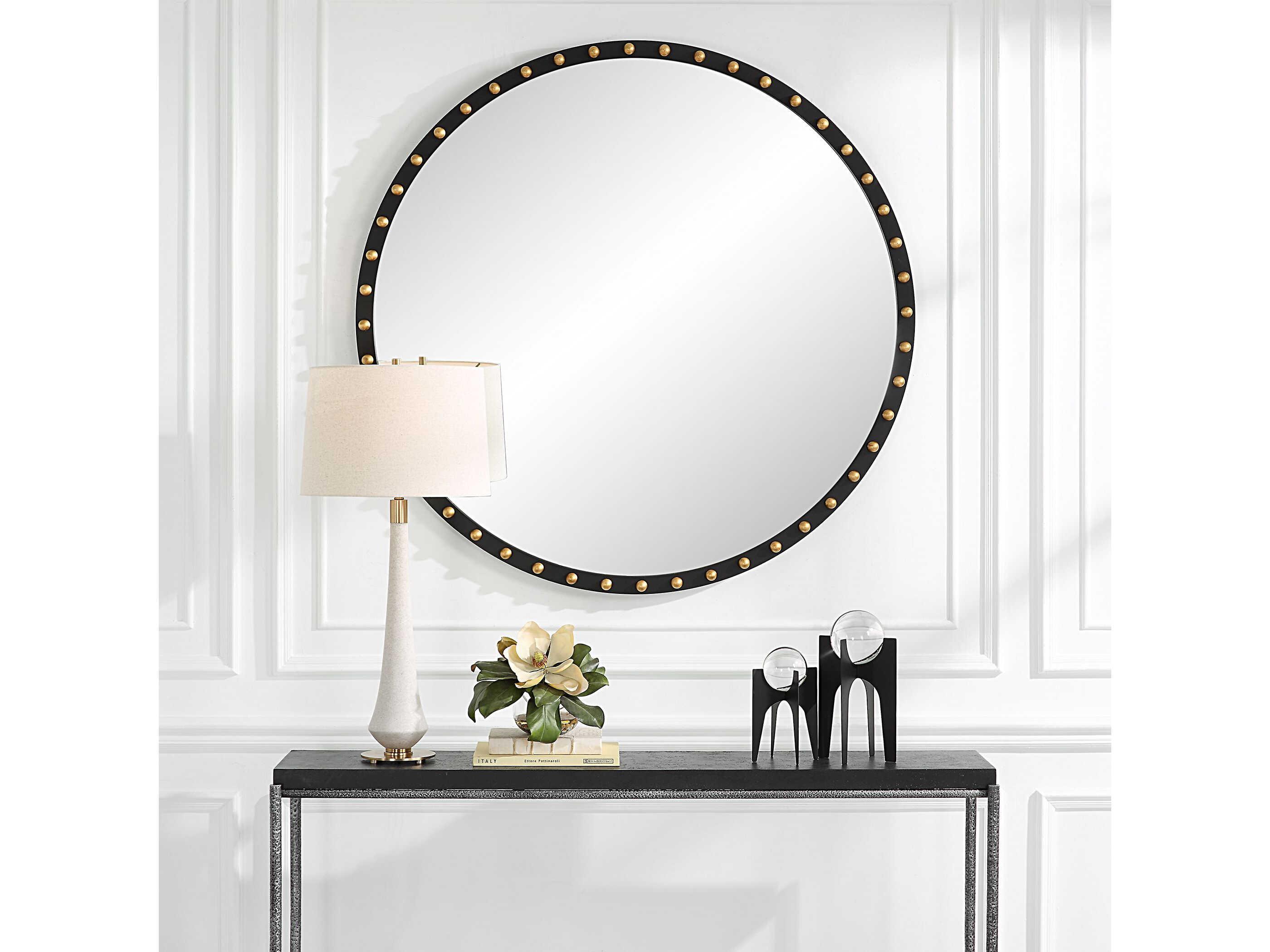 Uttermost Sele Round Wall Mirror