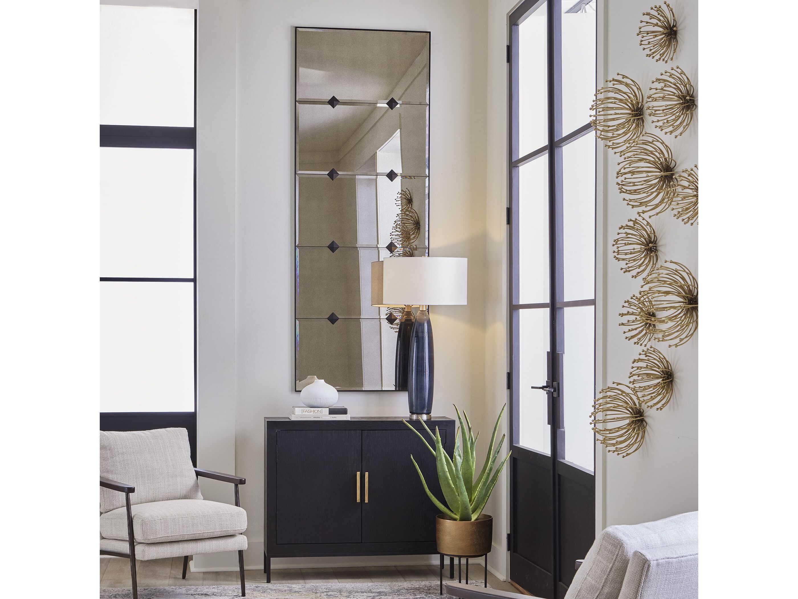 Uttermost Serchio Rectangular Antique Wall Mirror