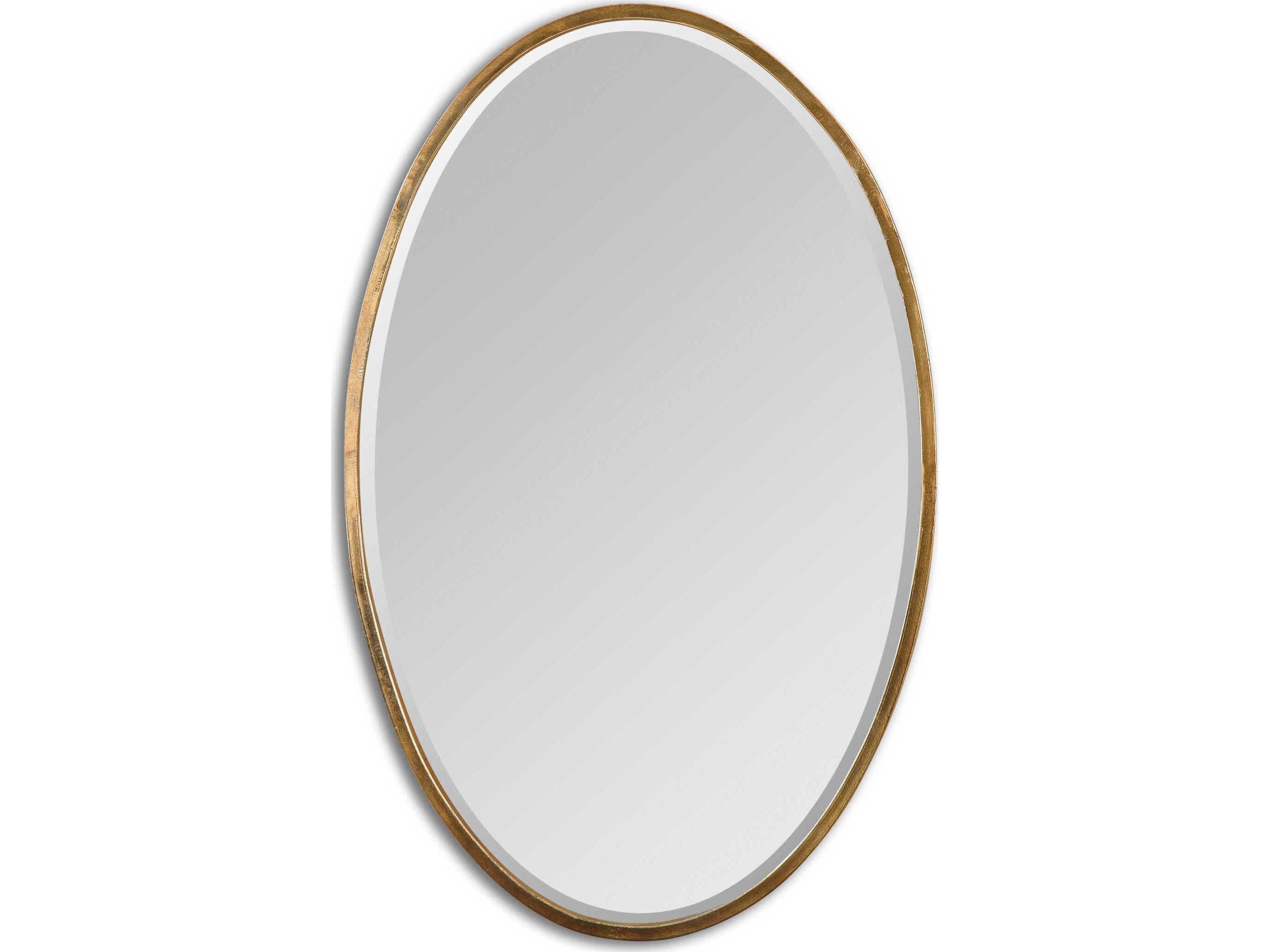 Uttermost Herleva Gold Oval Wall Mirror
