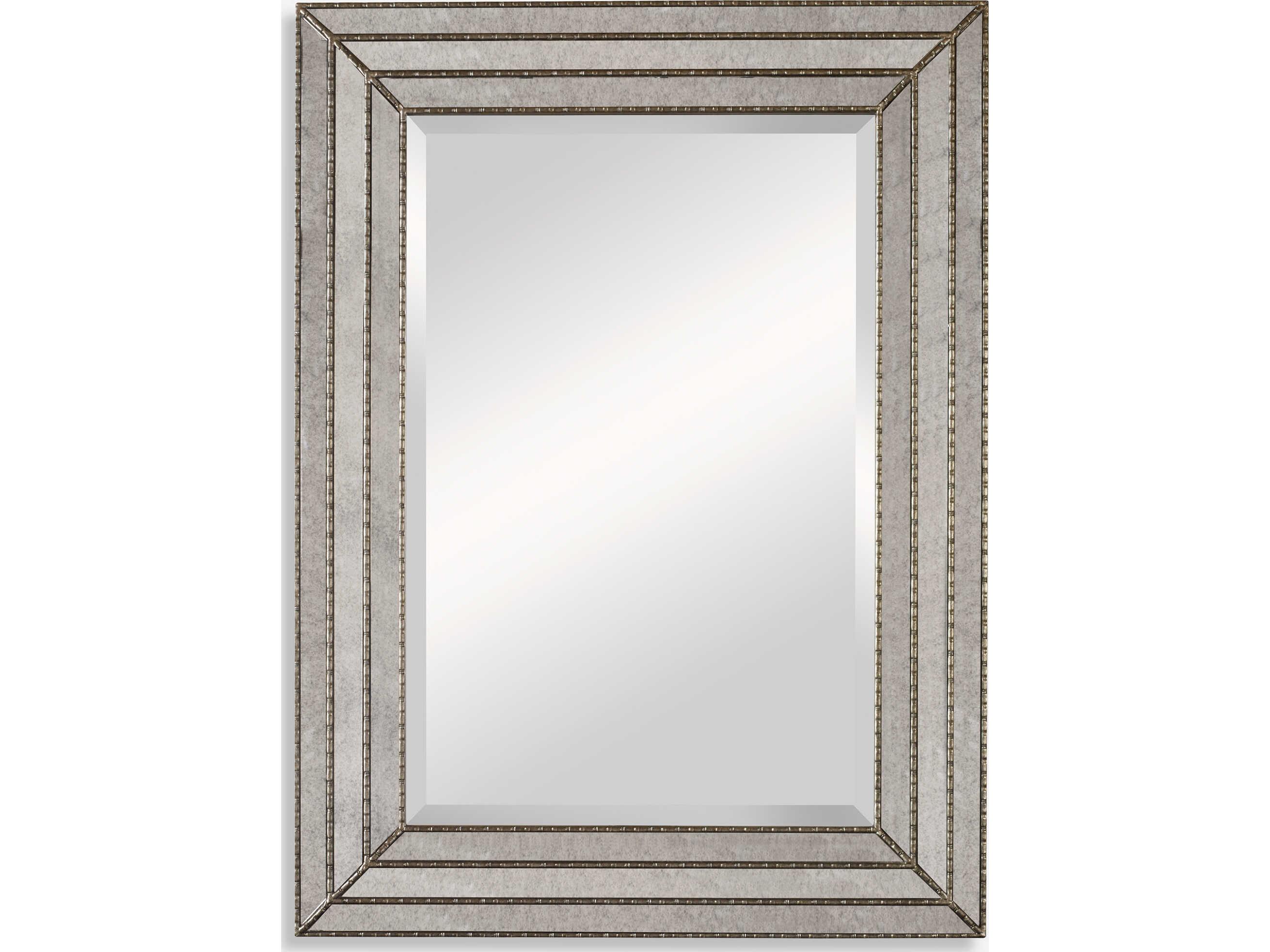 Uttermost Seymour Antique Silver Wall Mirror