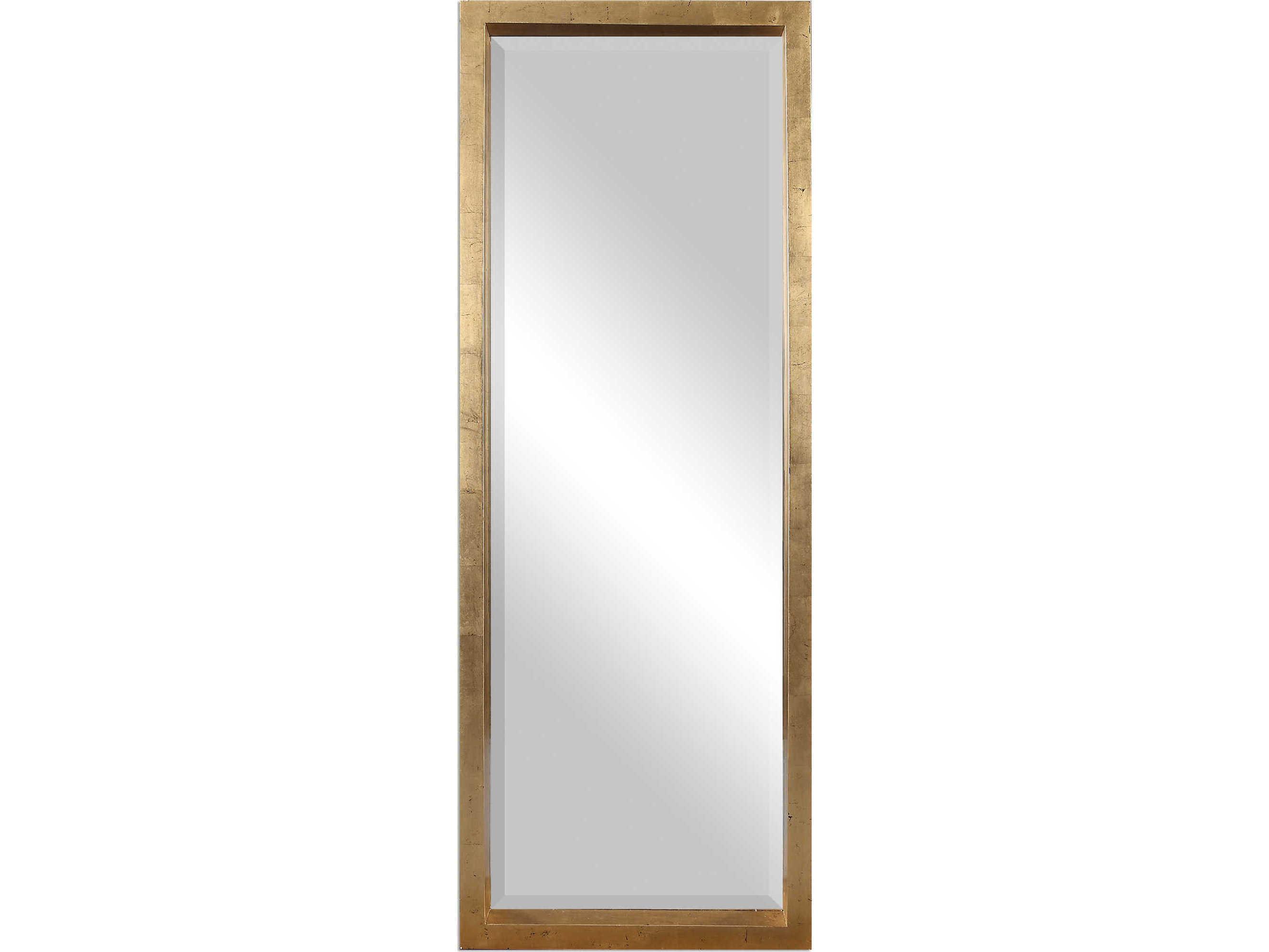 Uttermost Edmonton Rectangular Gold Leaner Mirror
