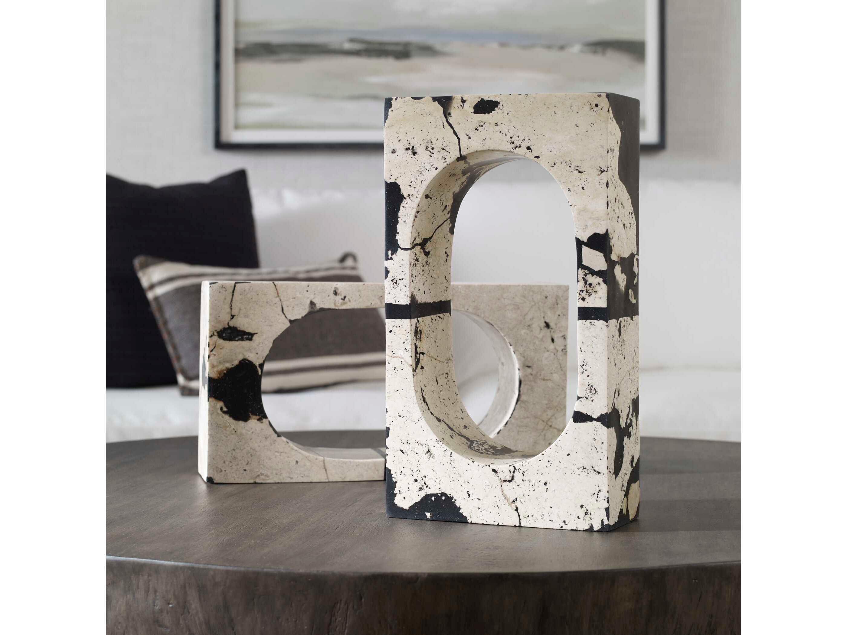 Uttermost Nouveau Natural White Sculpture