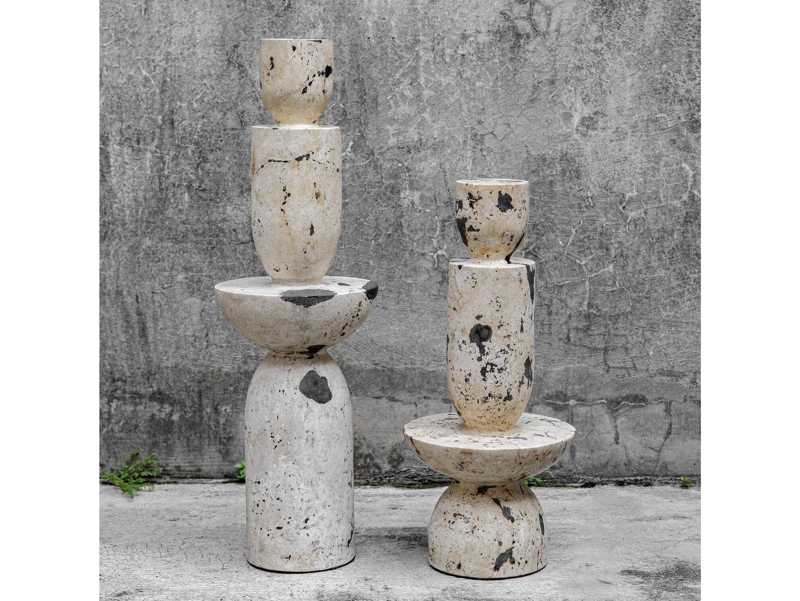 Uttermost Nouveau Tower Sculptures Set of 2