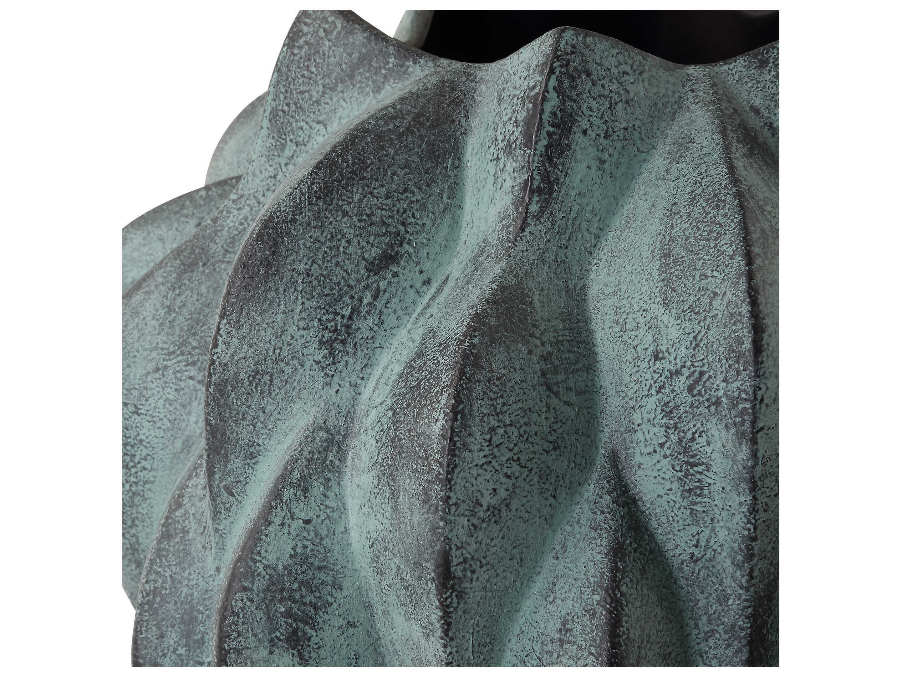 Uttermost Verdant Bronze Vases Set of 2