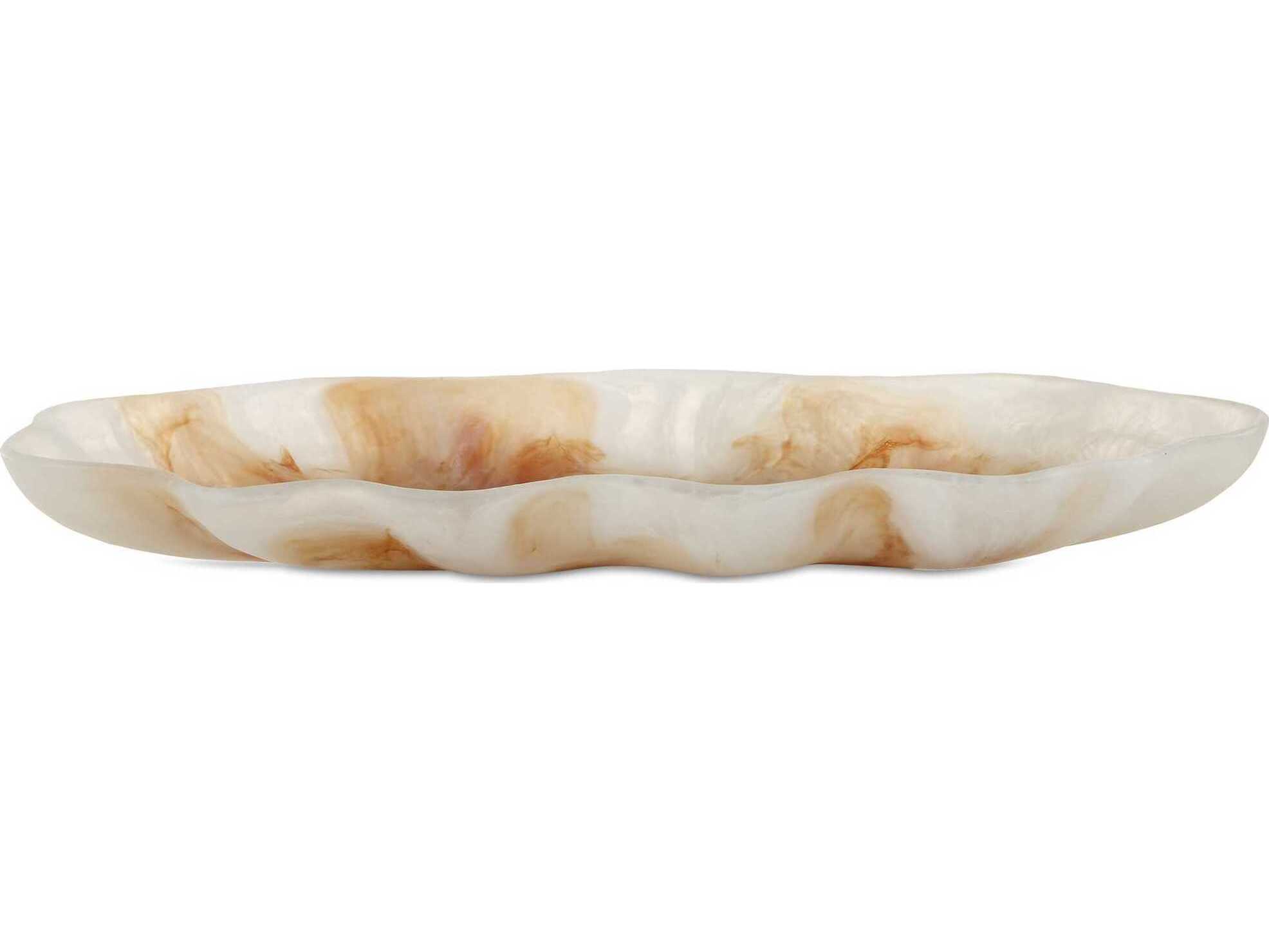 Uttermost Organic Elegance Wavy Oval Decorative Bowl