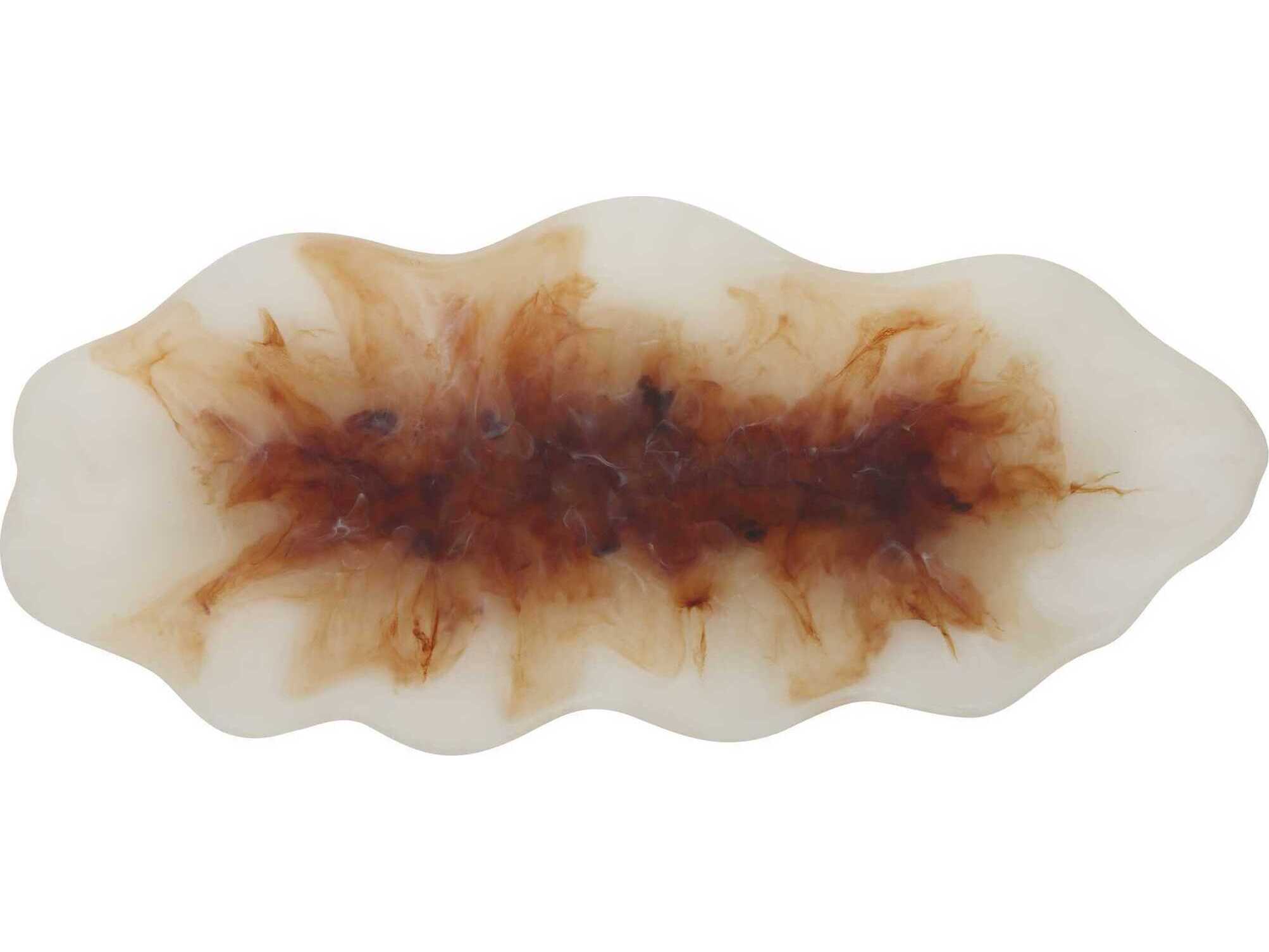 Uttermost Organic Elegance Wavy Oval Decorative Bowl