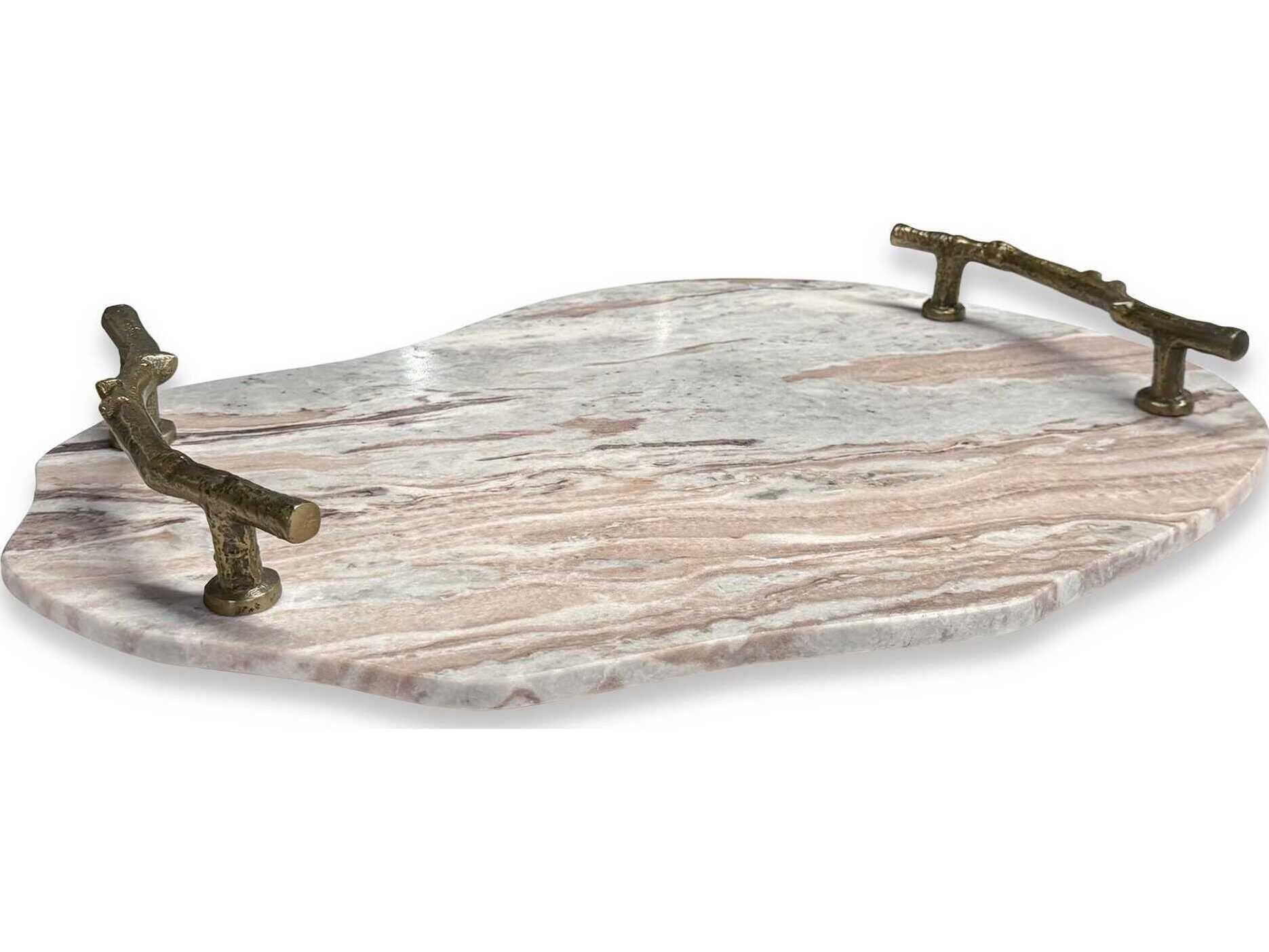 Uttermost Stone And Twig Tray