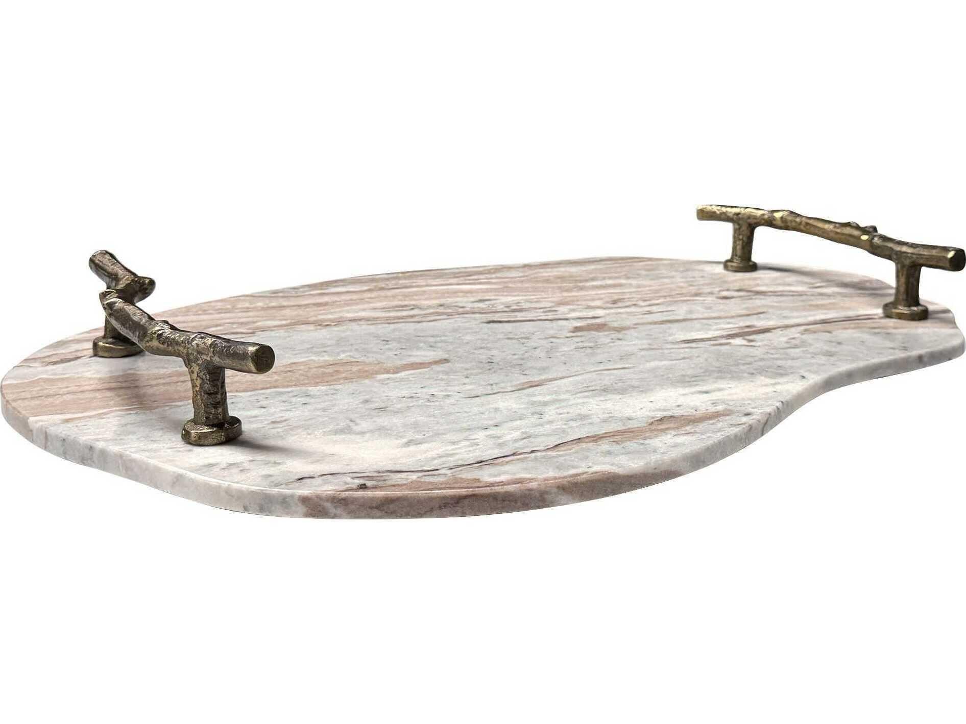 Uttermost Stone And Twig Tray