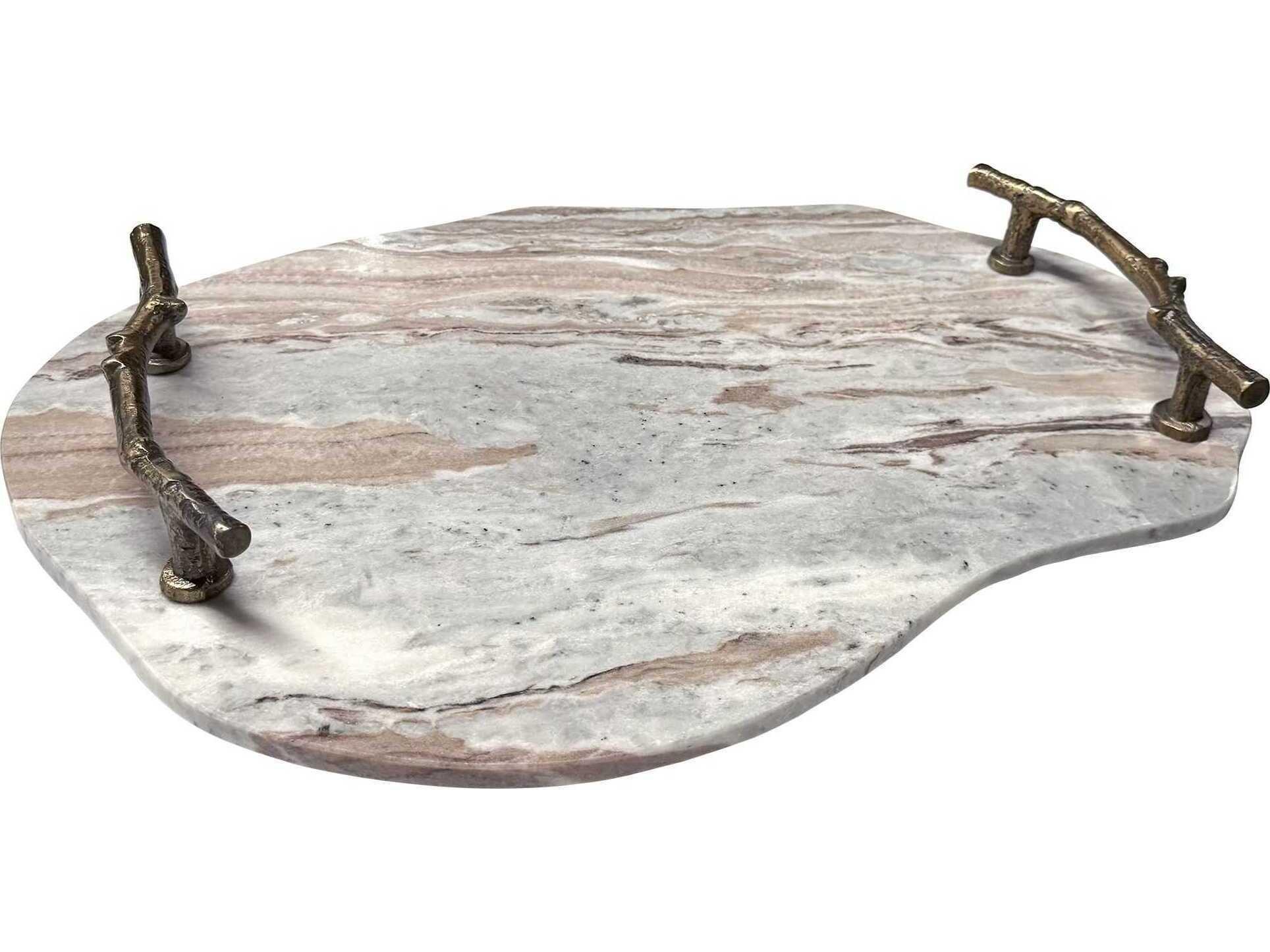 Uttermost Stone And Twig Tray