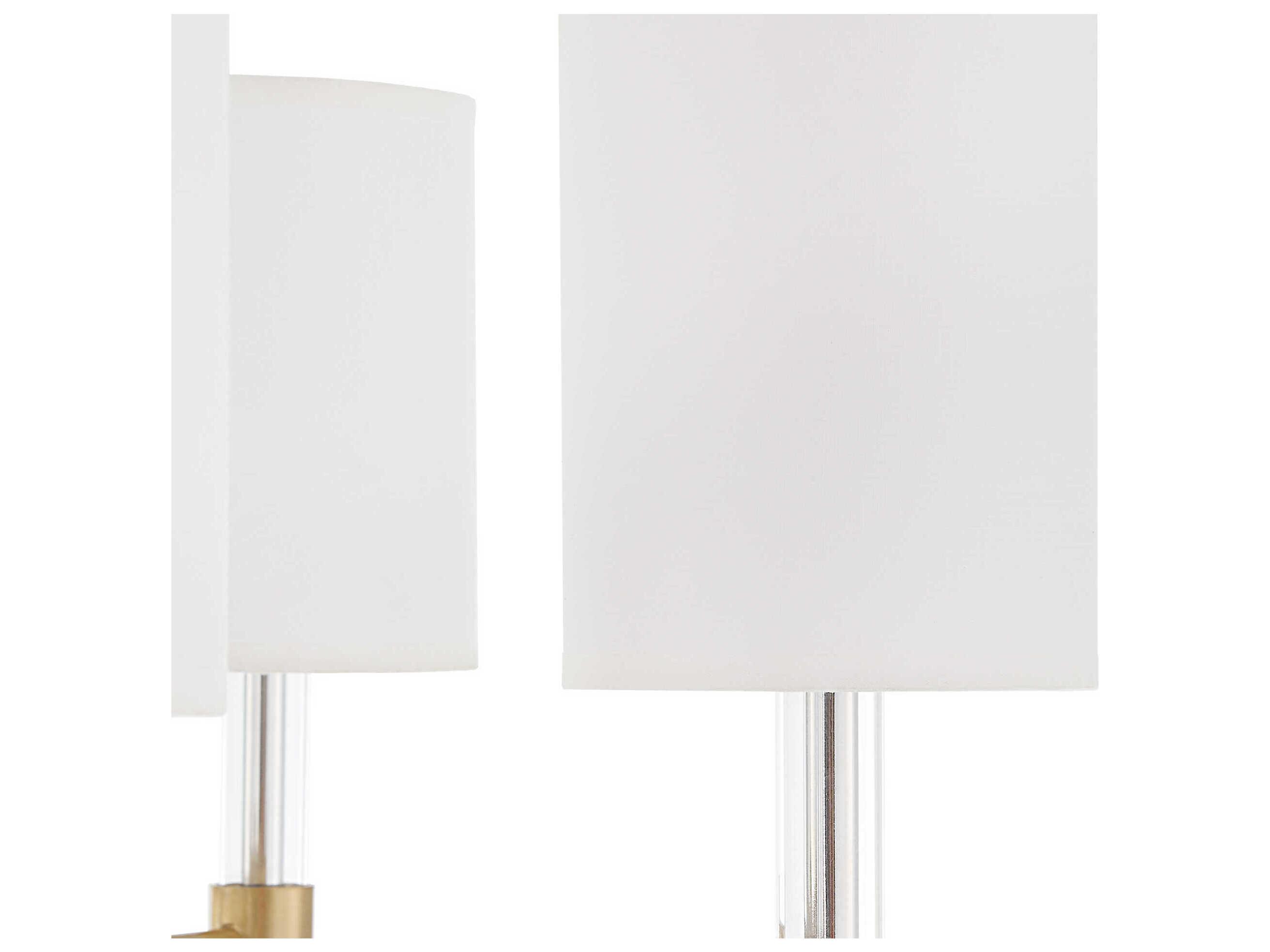 Uttermost Welkin 6-Light Warm Brass Cylinder Chandelier