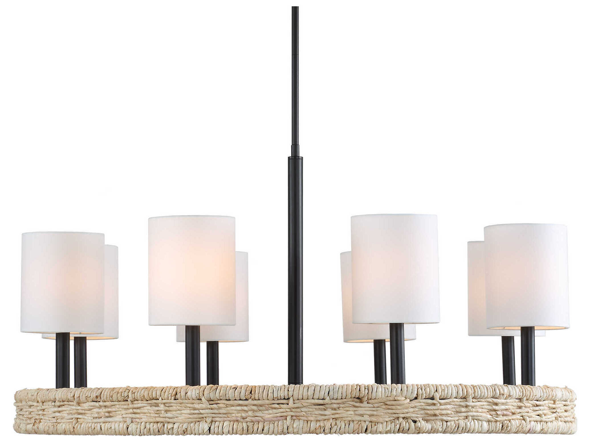 Uttermost Faiyam 8-Light Dark Bronze Chandelier