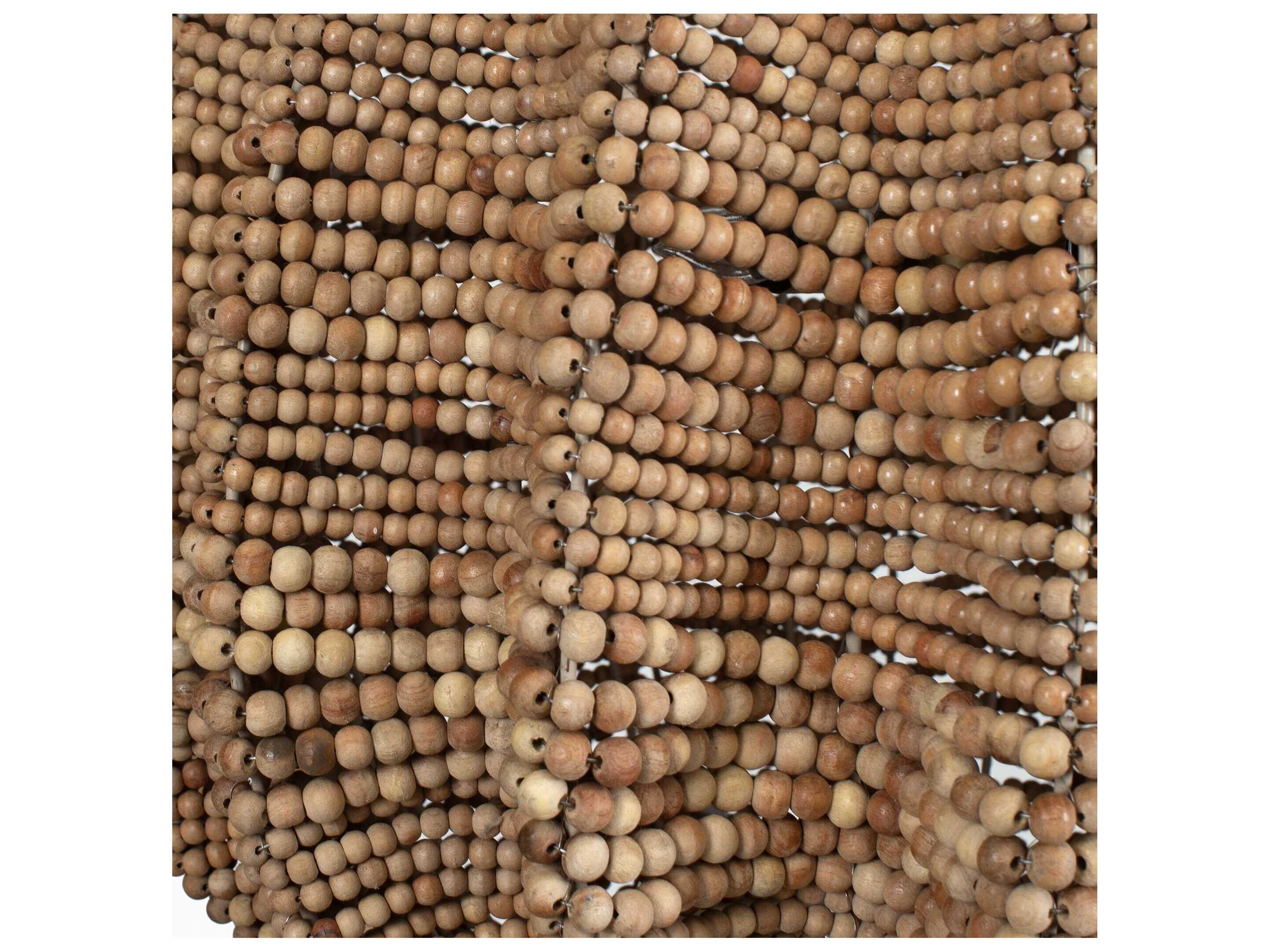 Uttermost Kauri 5-Light Antique Brass Brown Pendant