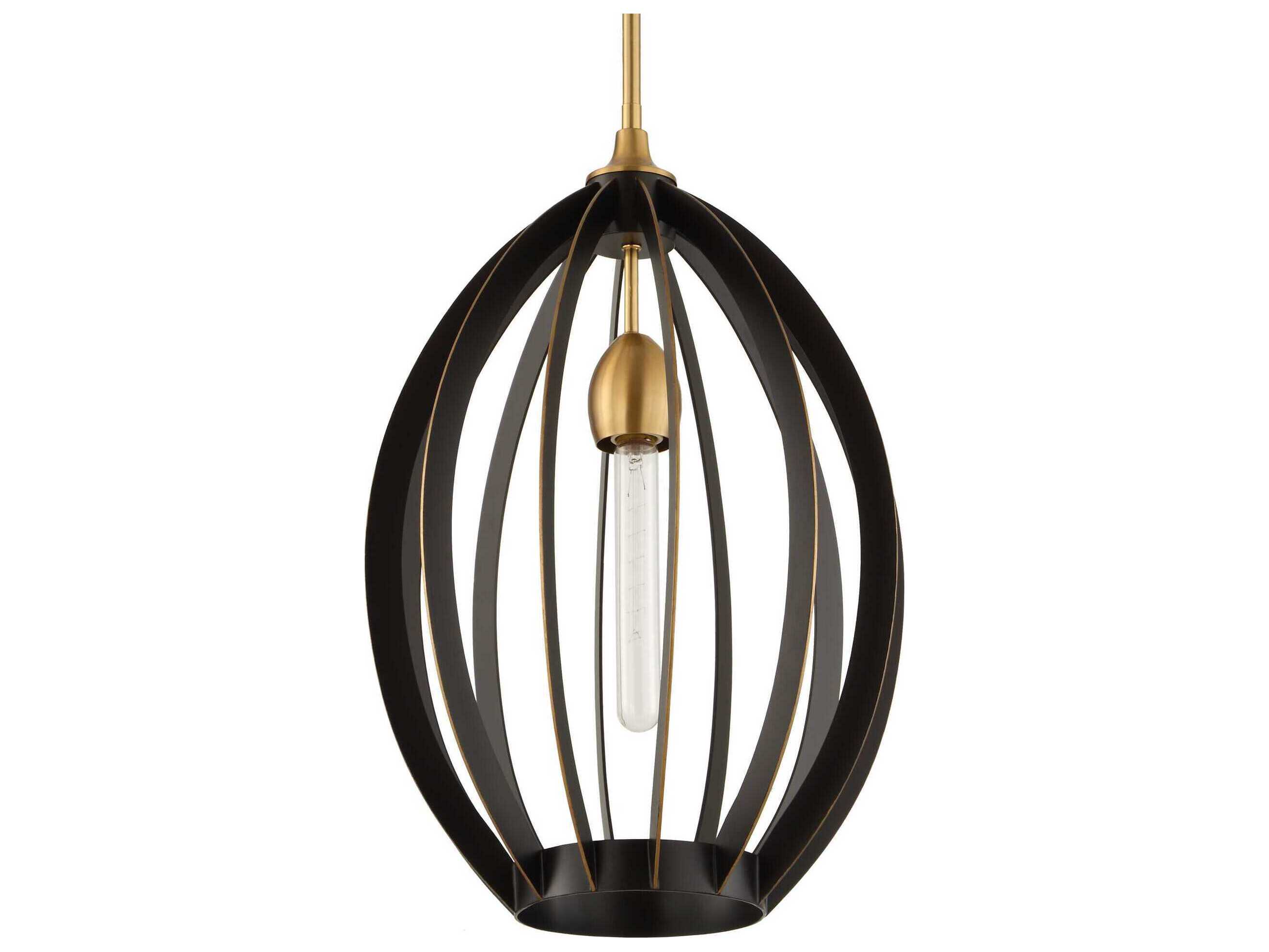 Uttermost Darby 1-Light Dark Bronze Pendant