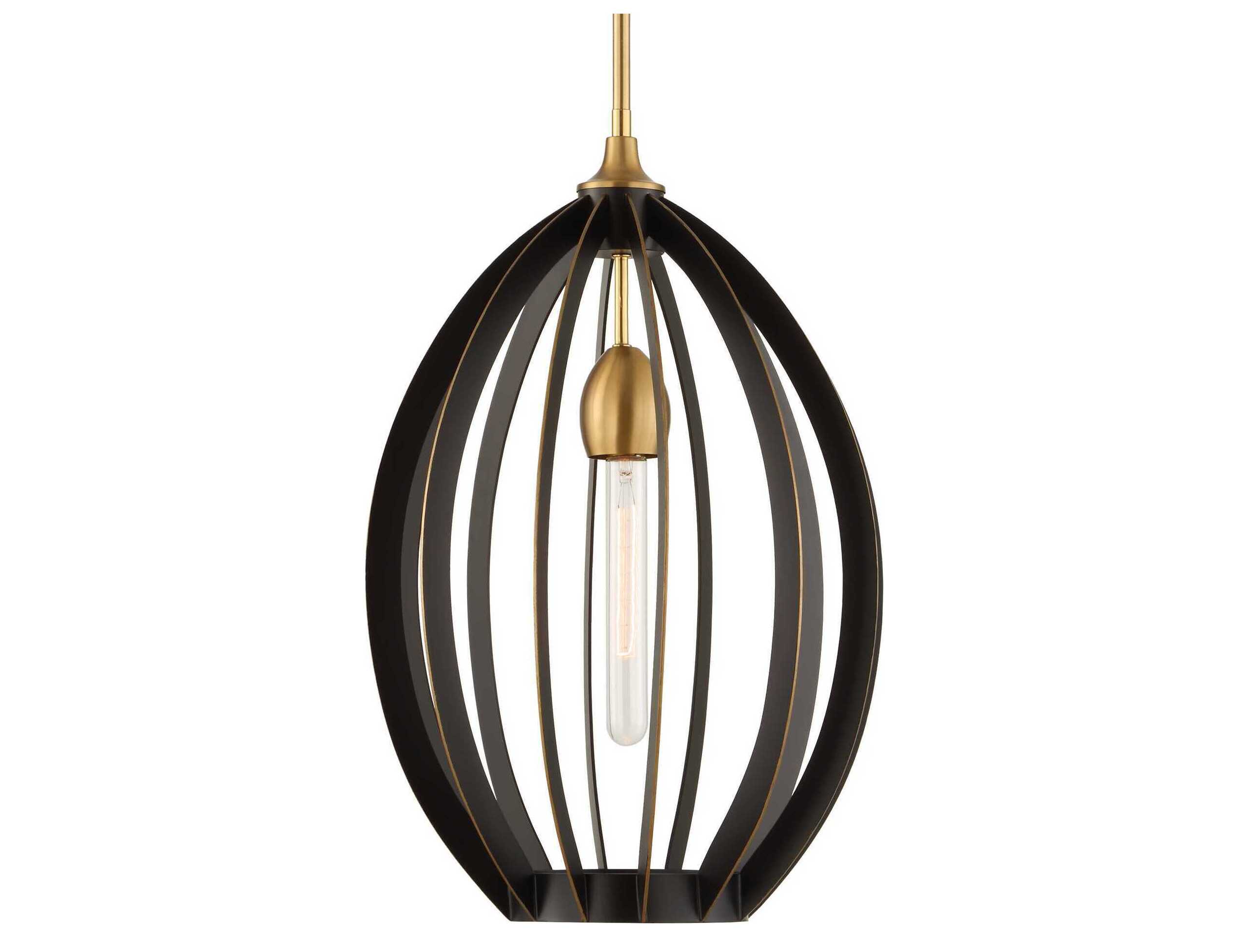 Uttermost Darby 1-Light Dark Bronze Pendant