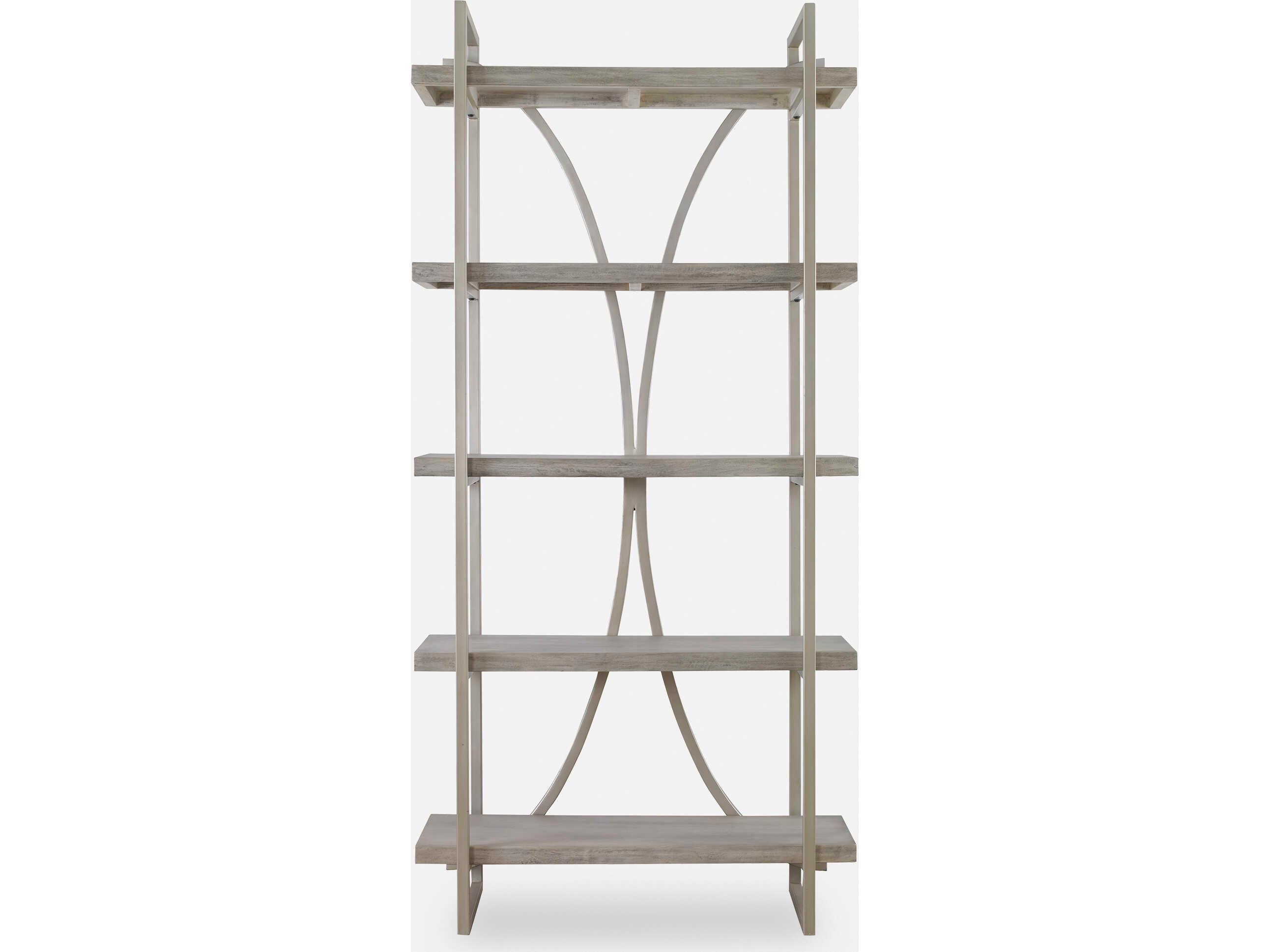 Uttermost Sway Silver Leaf Etagere