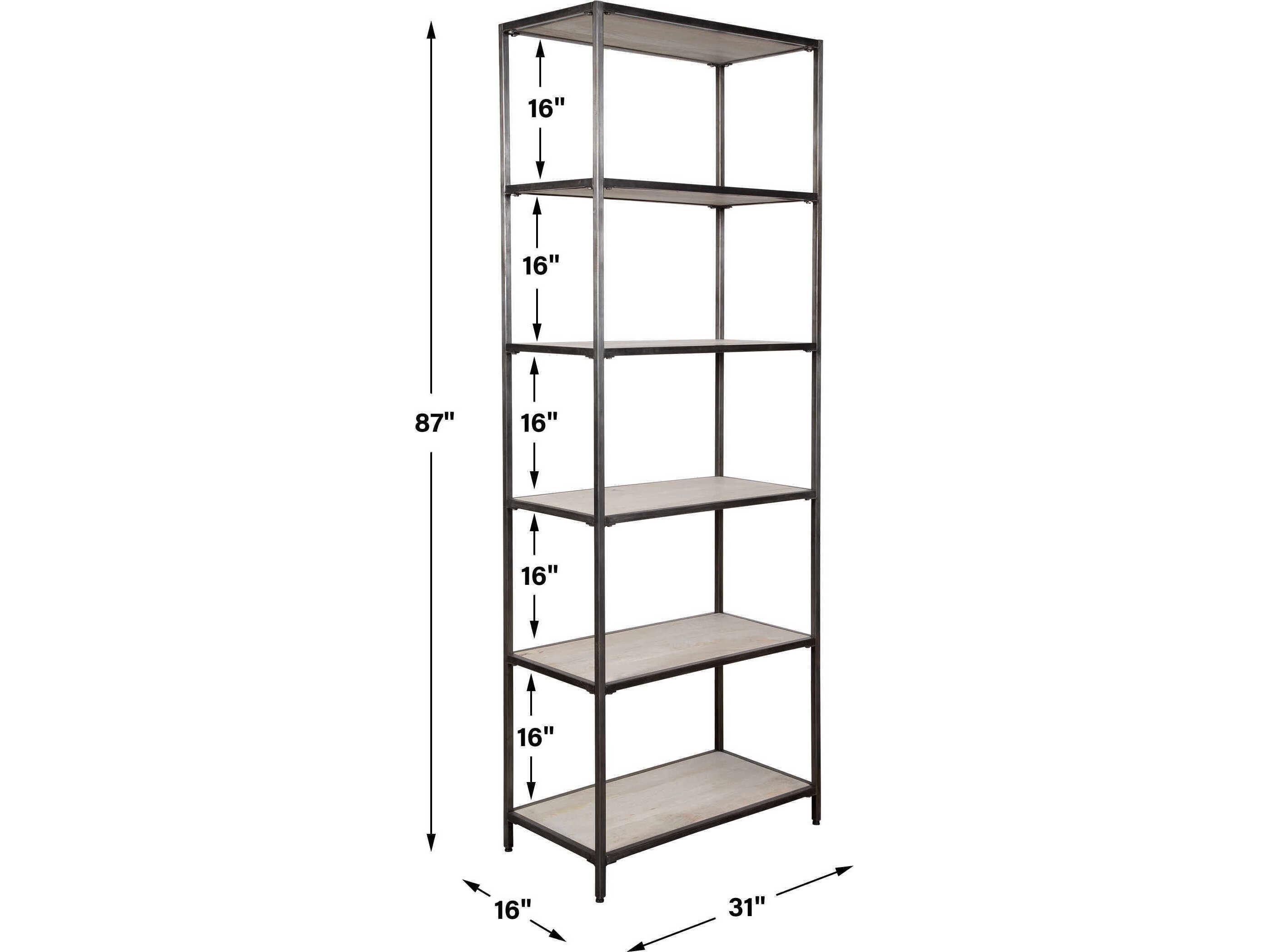 Uttermost Baldwin Industrial Etagere